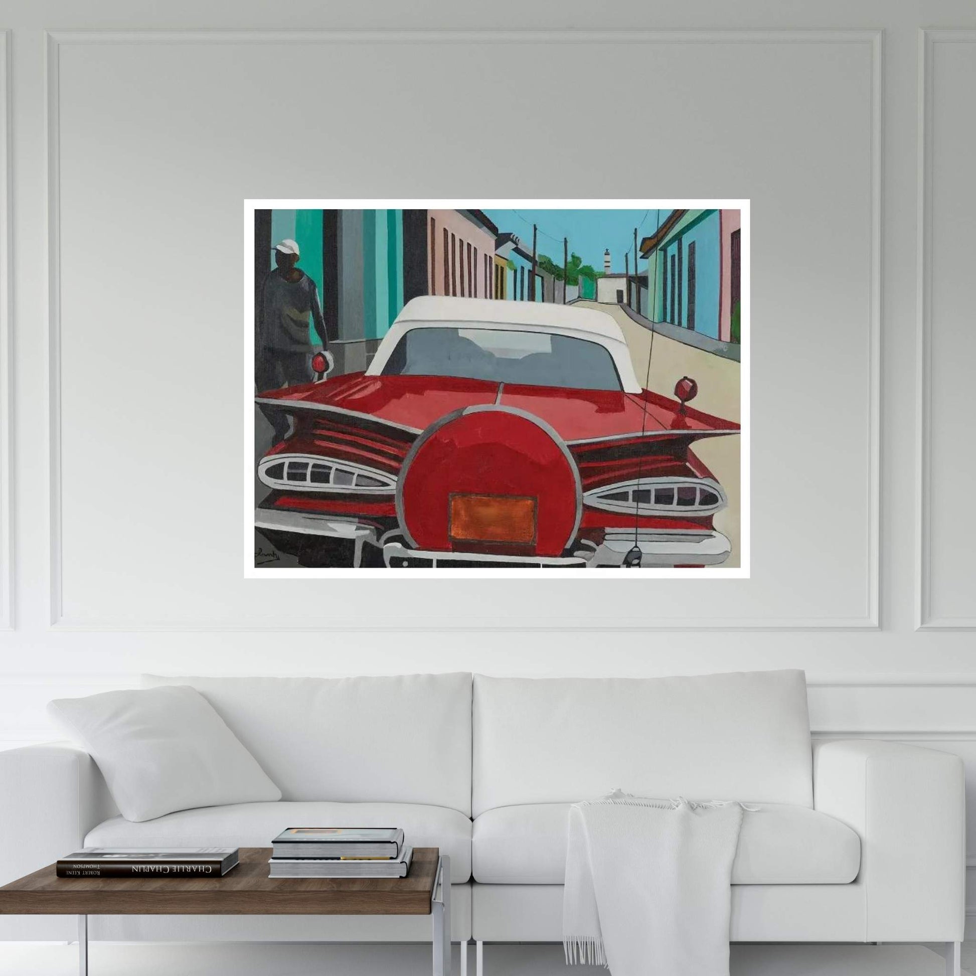 Side Parade Canvas Wall Art - Y Canvas