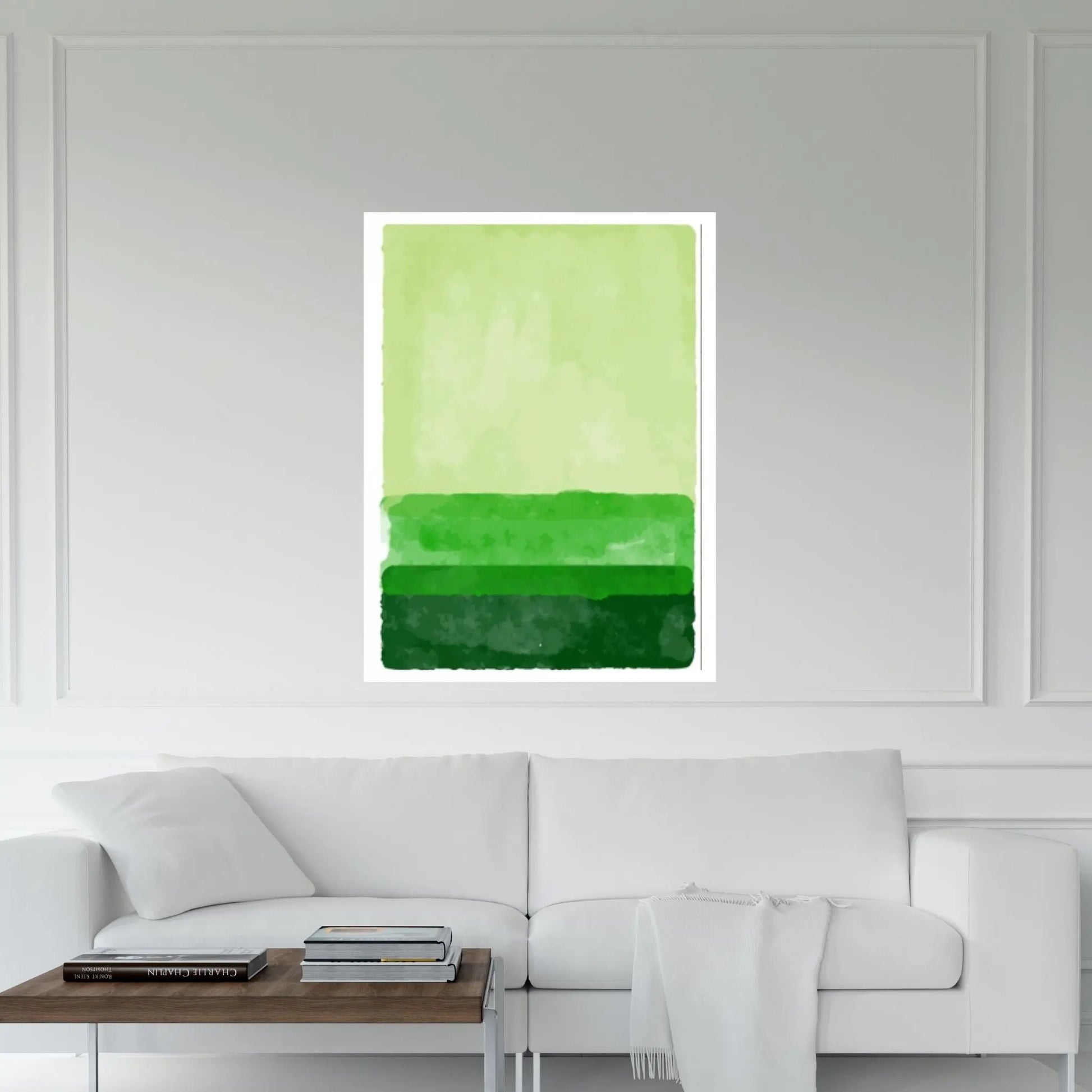 Mark Rothko Frame Canvas/Poster Art Reproduction, Rothko Reproduction - Y Canvas