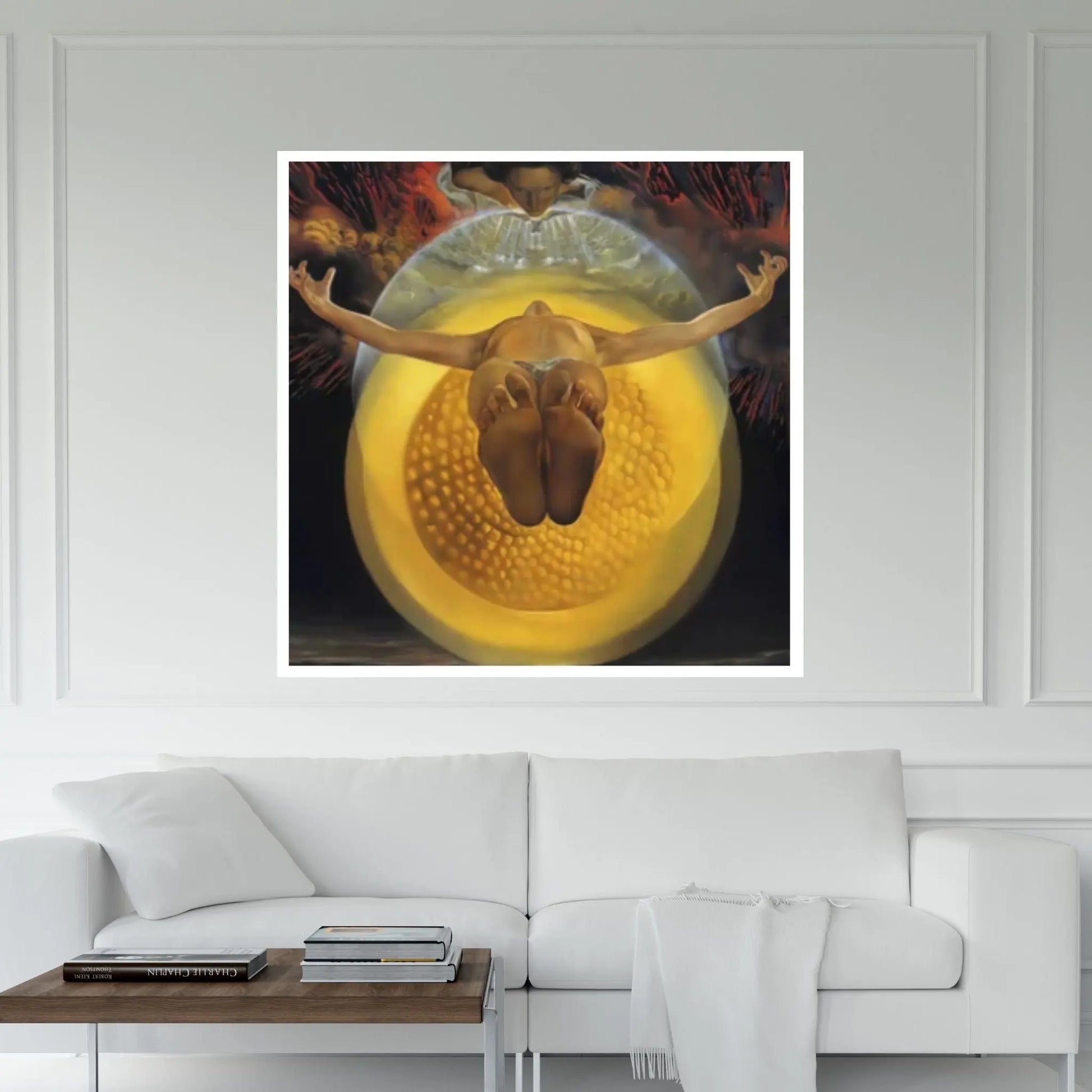 Salvador Dali - Canvas Wall Art Print, Salvador Dali Exhibition 1947 Poster - Surrealism Wall Art - Y Canvas
