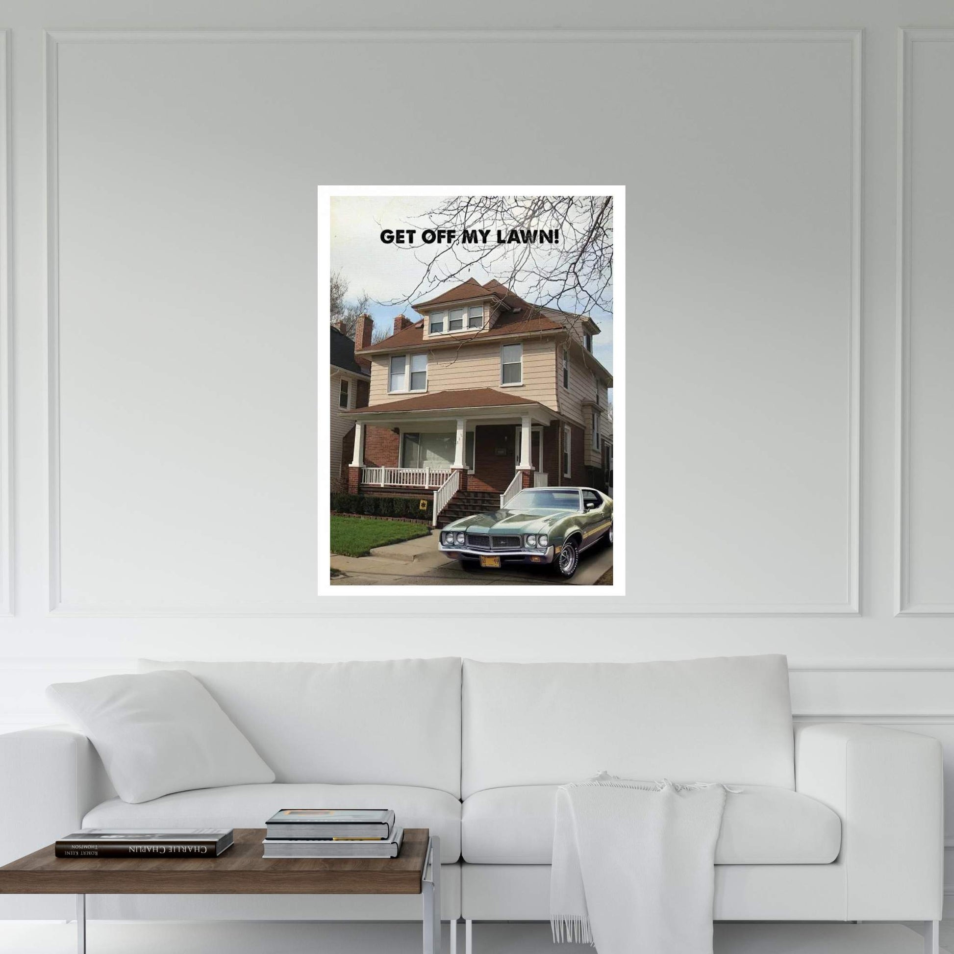 Gran Torino Canvas Wall Art - Y Canvas