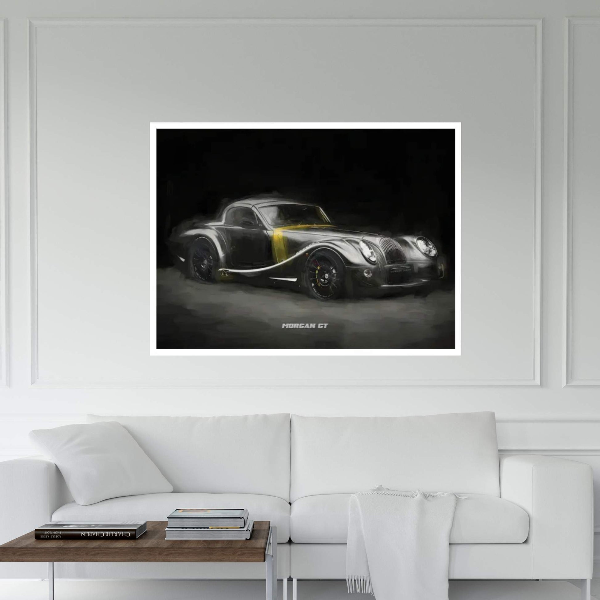 Morgan GT In Watercolor Canvas Wall Art - Y Canvas