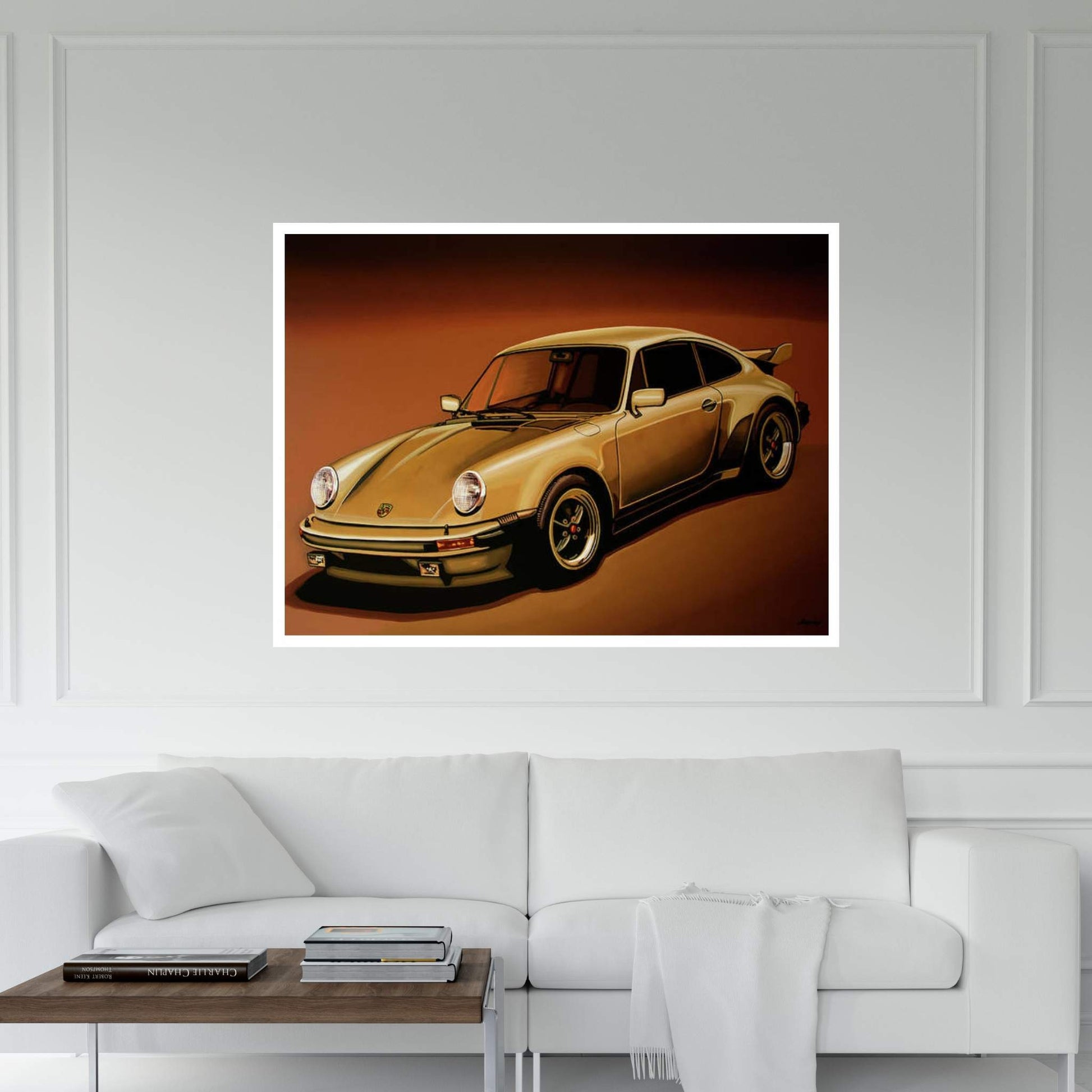 Porsche 911 Turbo 1976 Canvas Wall Art - Y Canvas