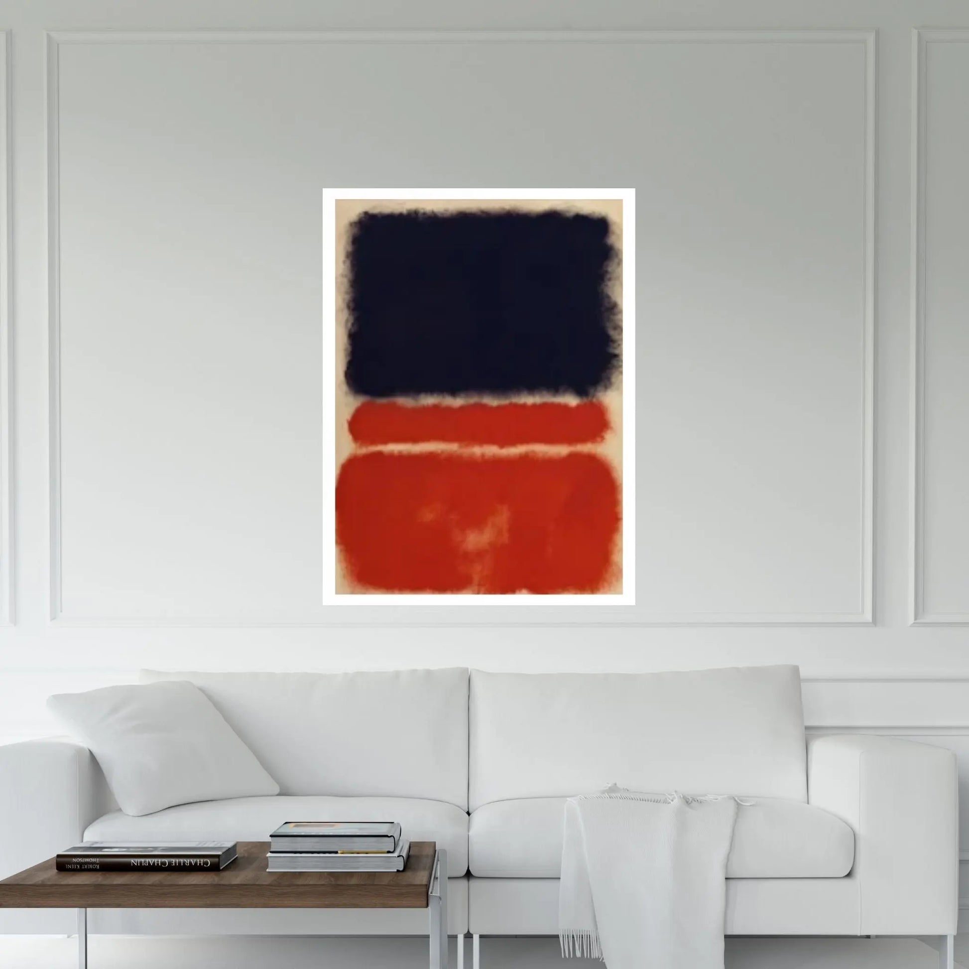 Mark Rothko Frame Canvas/Poster Art Reproduction, Rothko Reproduction - Y Canvas