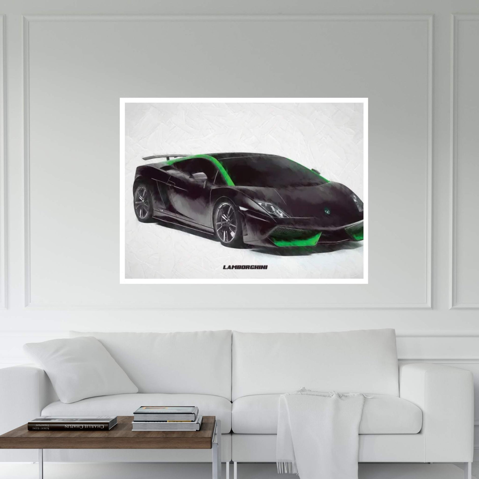 Lamborghini II Canvas Wall Art - Y Canvas