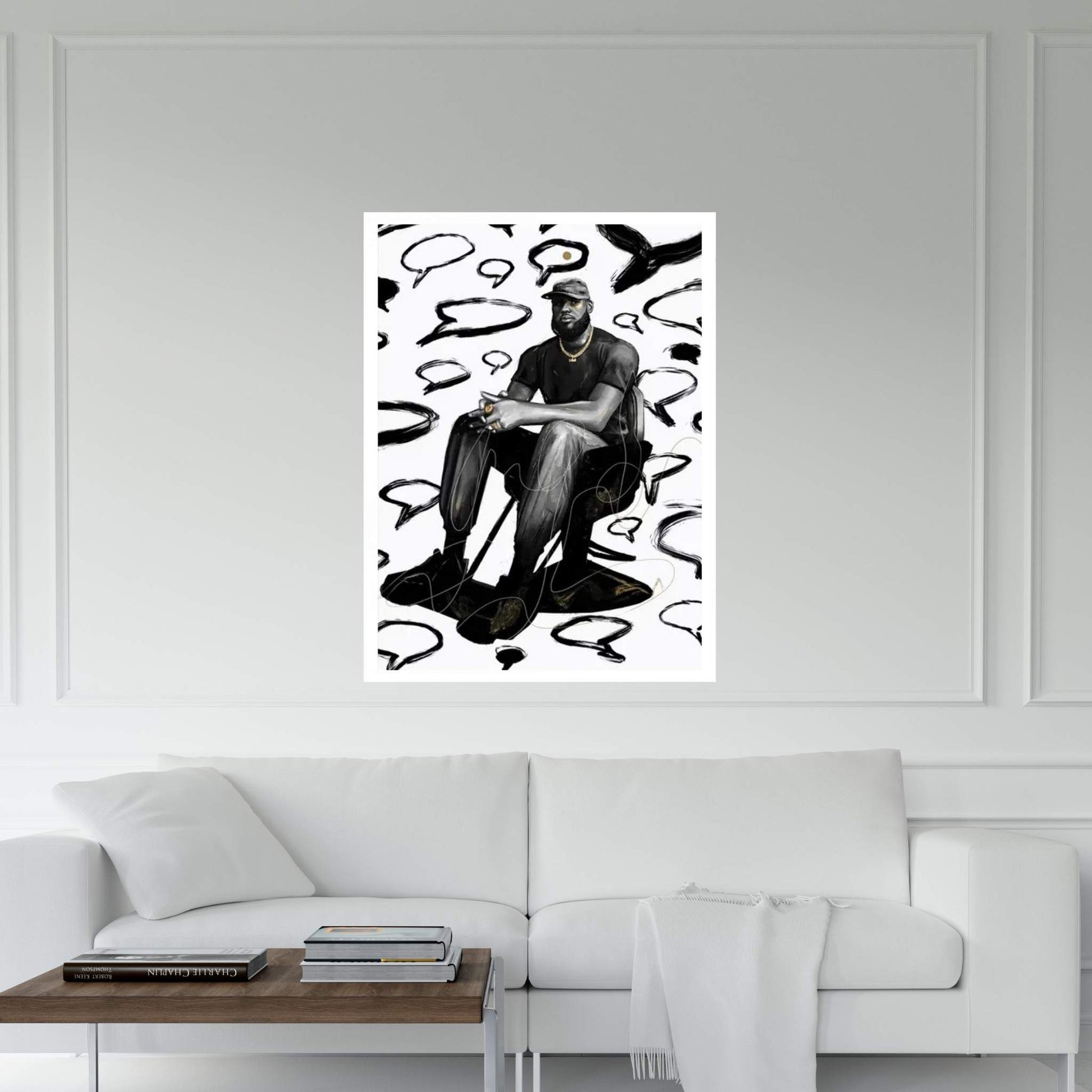 Shop Talk Canvas Wall Art - Y Canvas