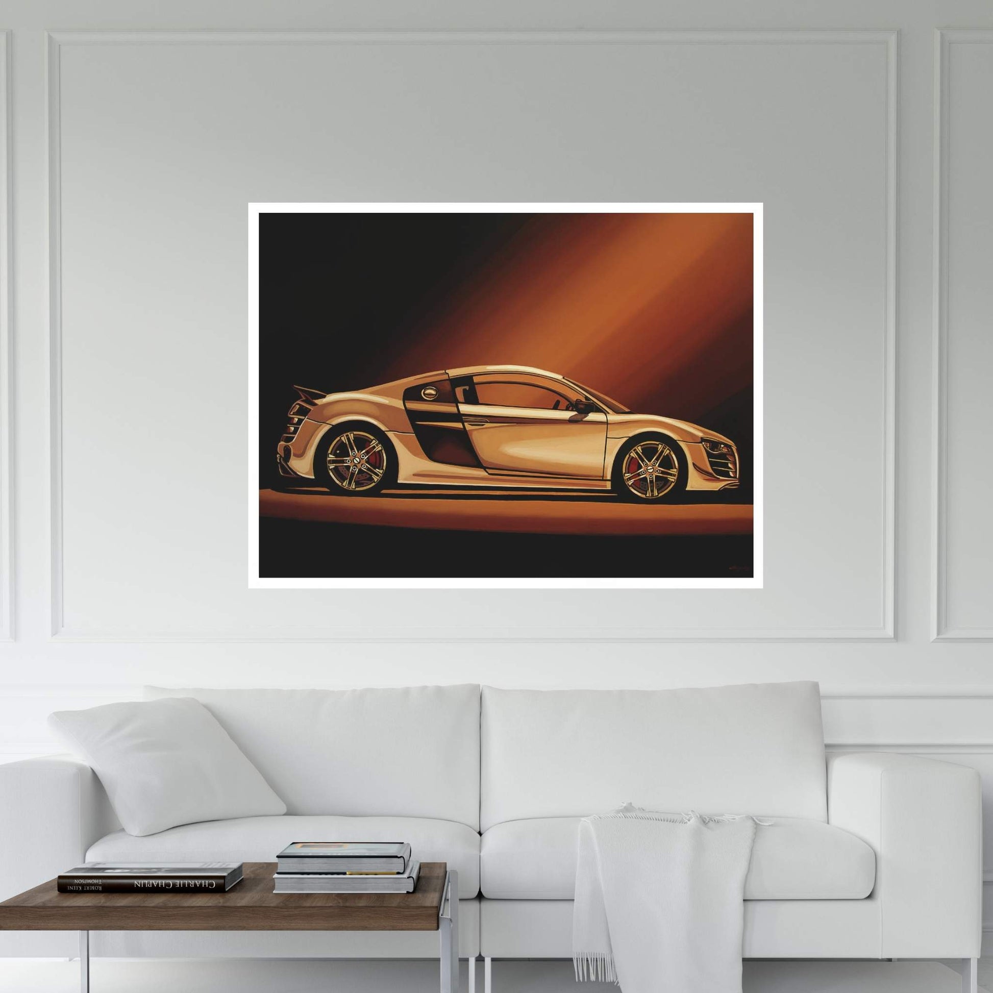 Audi R8 2007 Canvas Wall Art - Y Canvas