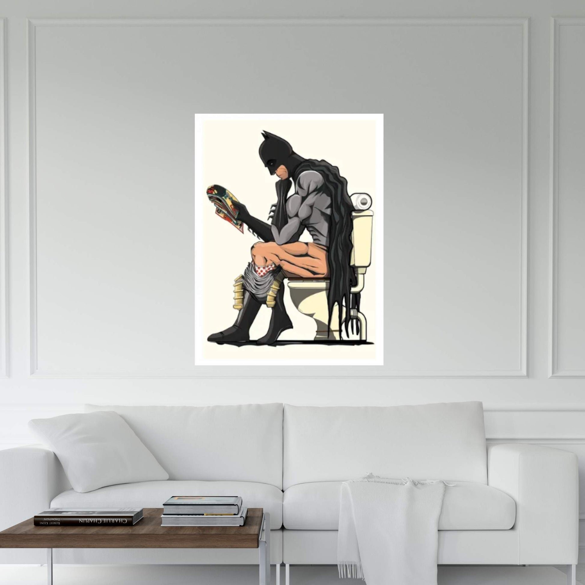 Bat Loo II Canvas Wall Art - Y Canvas