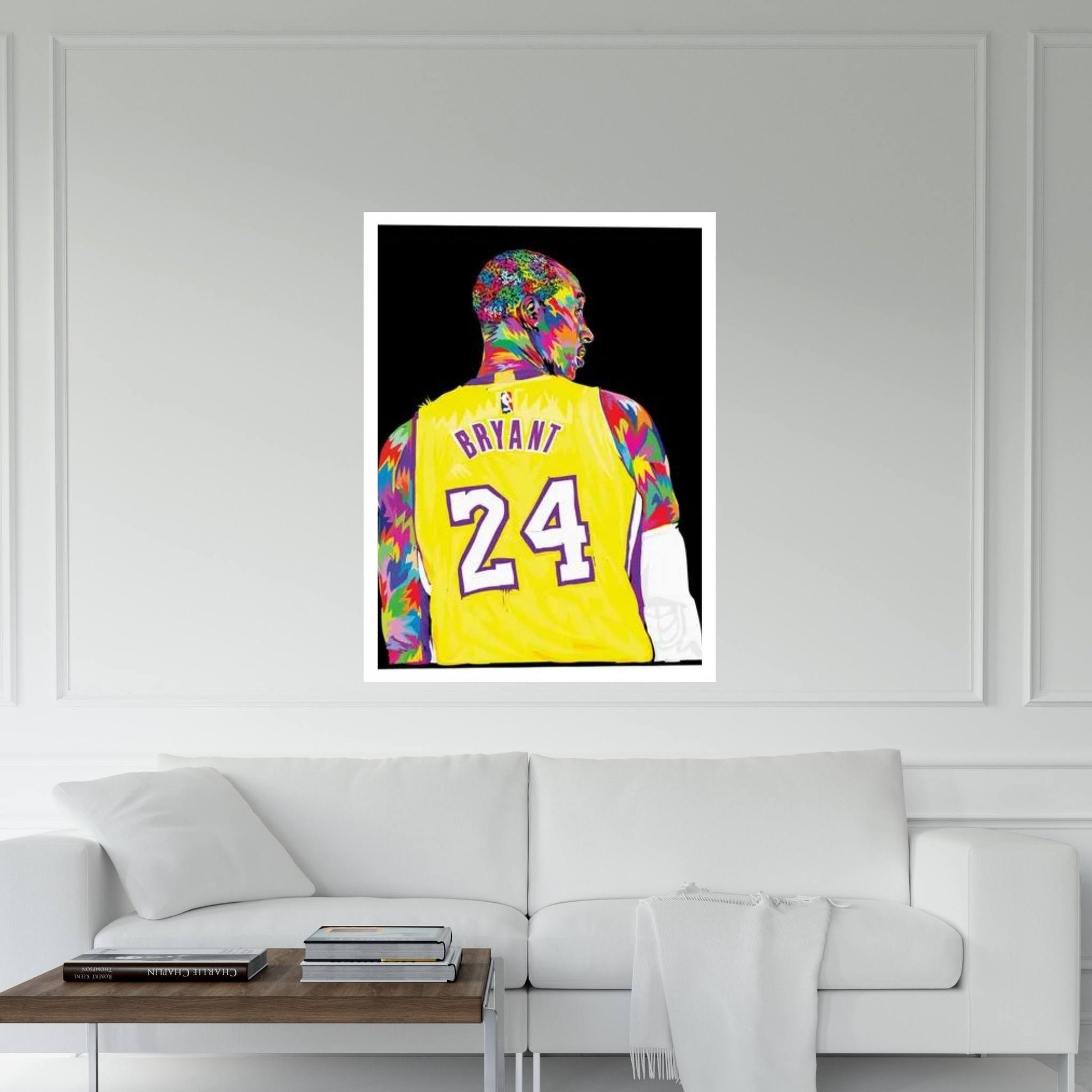 Kobe Canvas Wall Art - Y Canvas