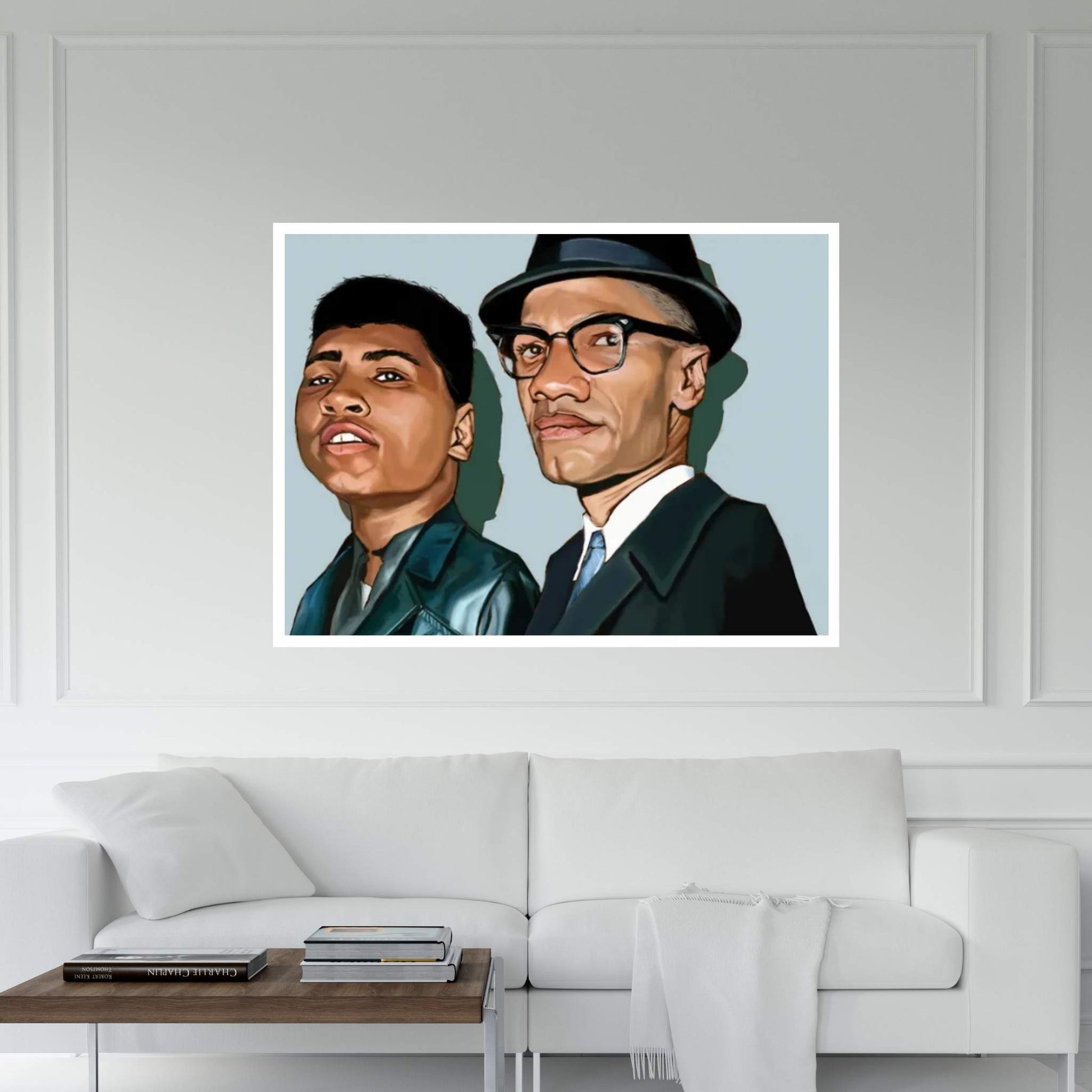 Ali And X Canvas Wall Art - Y Canvas