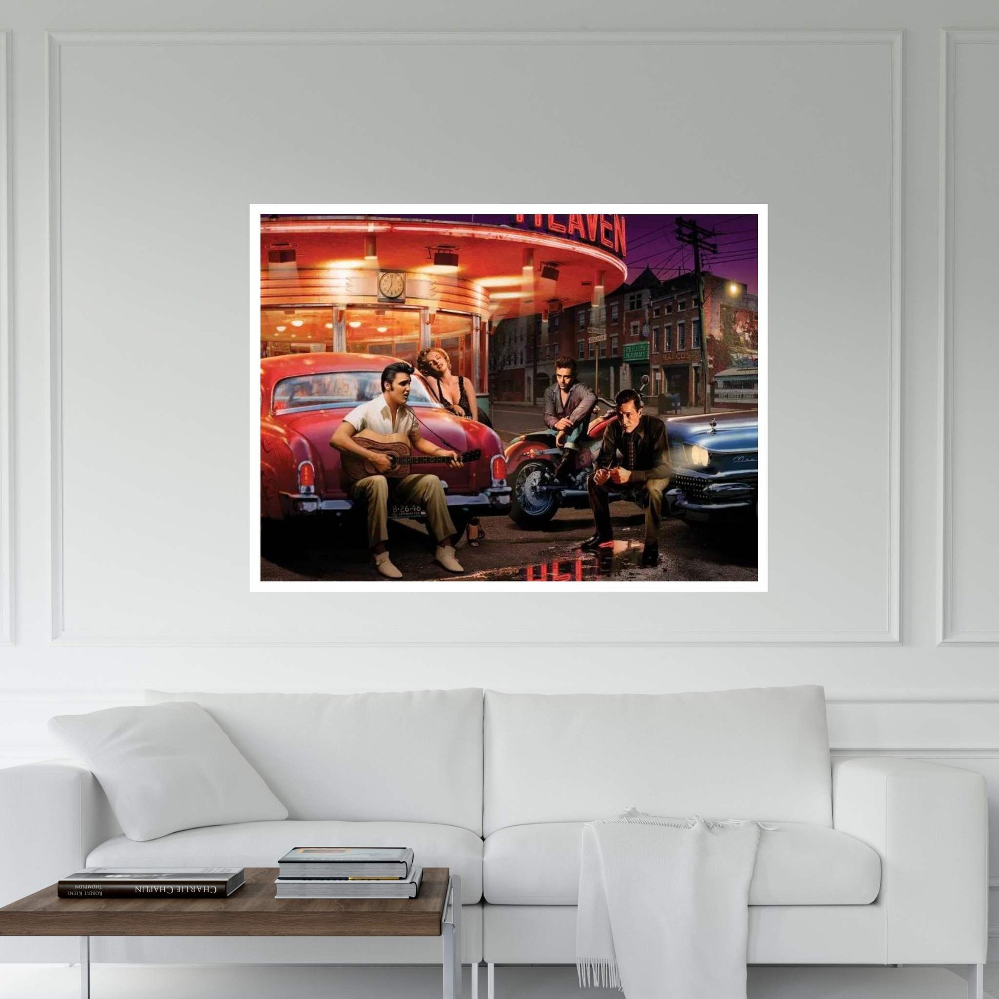 Leg XRoads Canvas Wall Art - Y Canvas