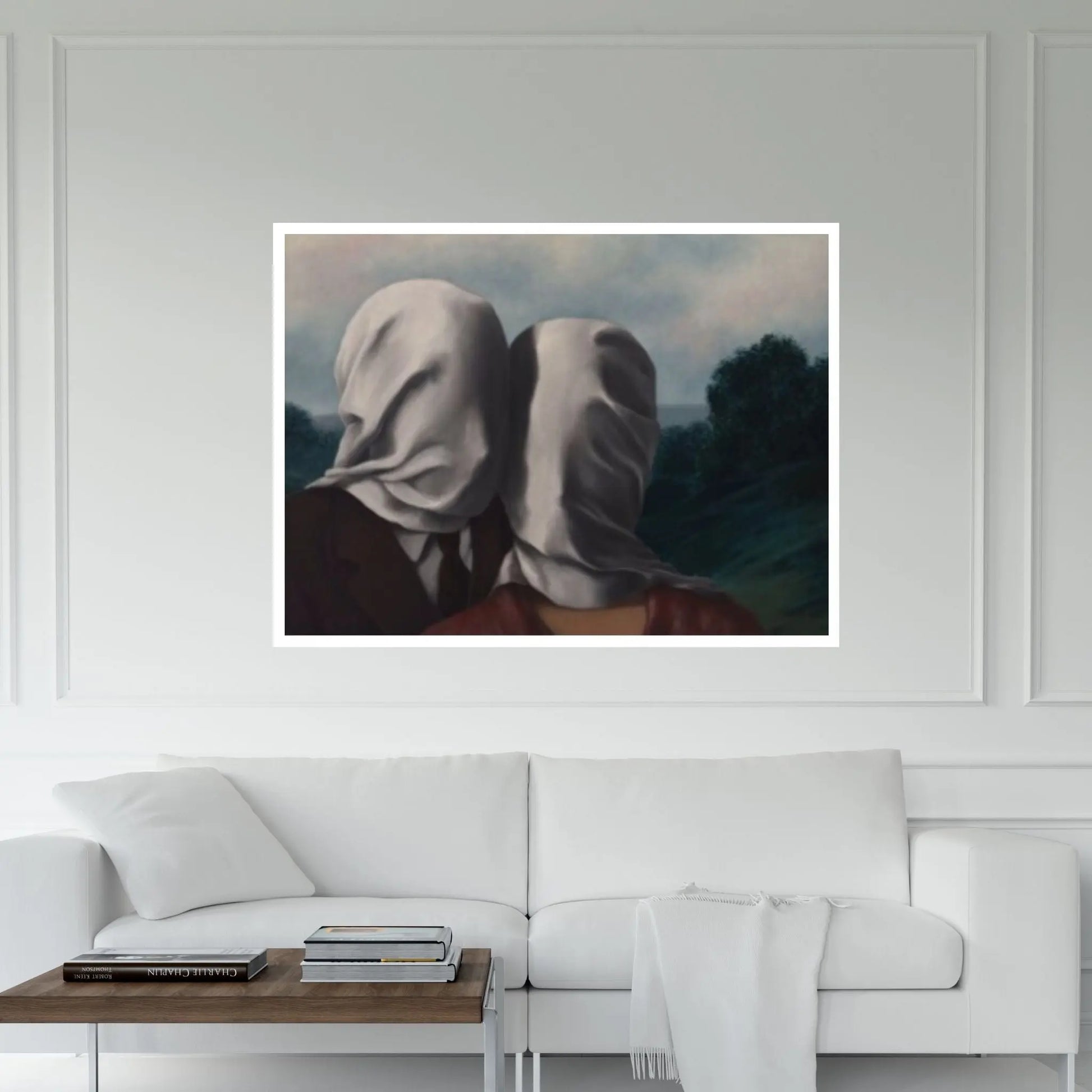 Rene Magritte Canvas Wall Art Poster, Not to be Reproduced Wall Decor Print, Rene Magritte Canvas - Y Canvas