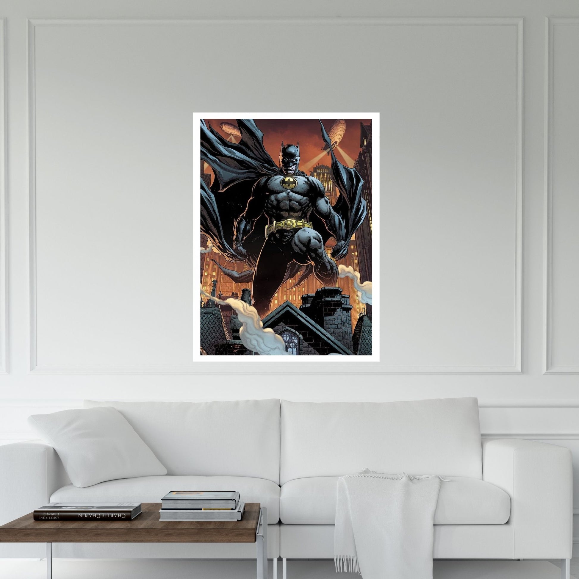 Batman Canvas Wall Art - Y Canvas