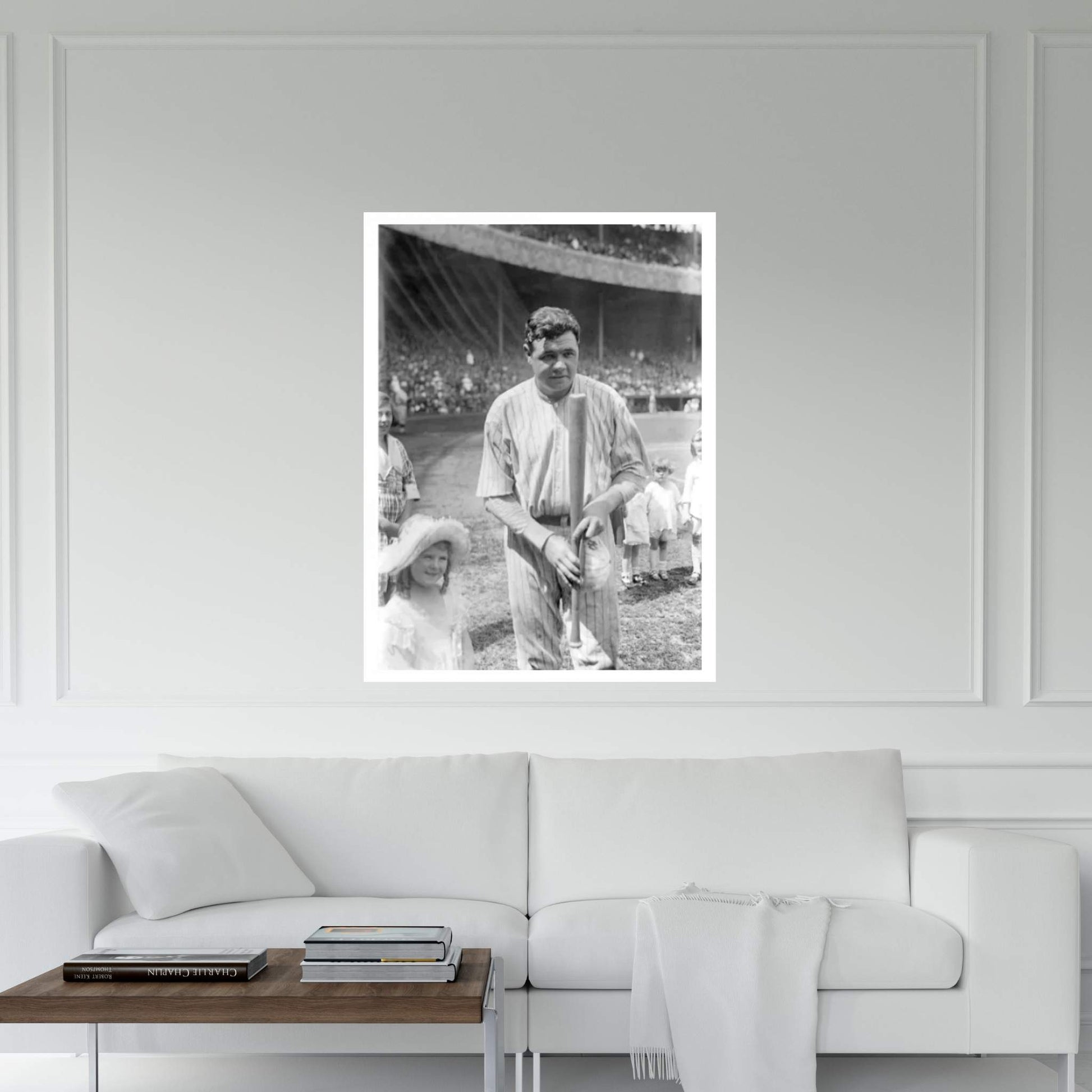 George H. Ruth Canvas Wall Art - Y Canvas