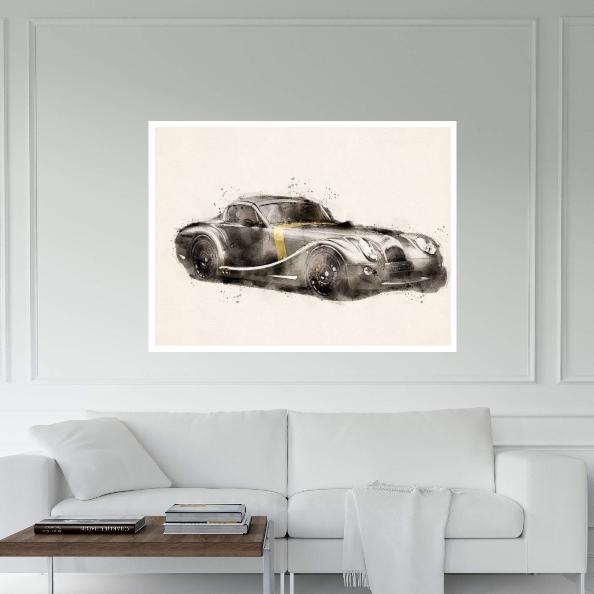 Morgan GT V II Canvas Wall Art - Y Canvas