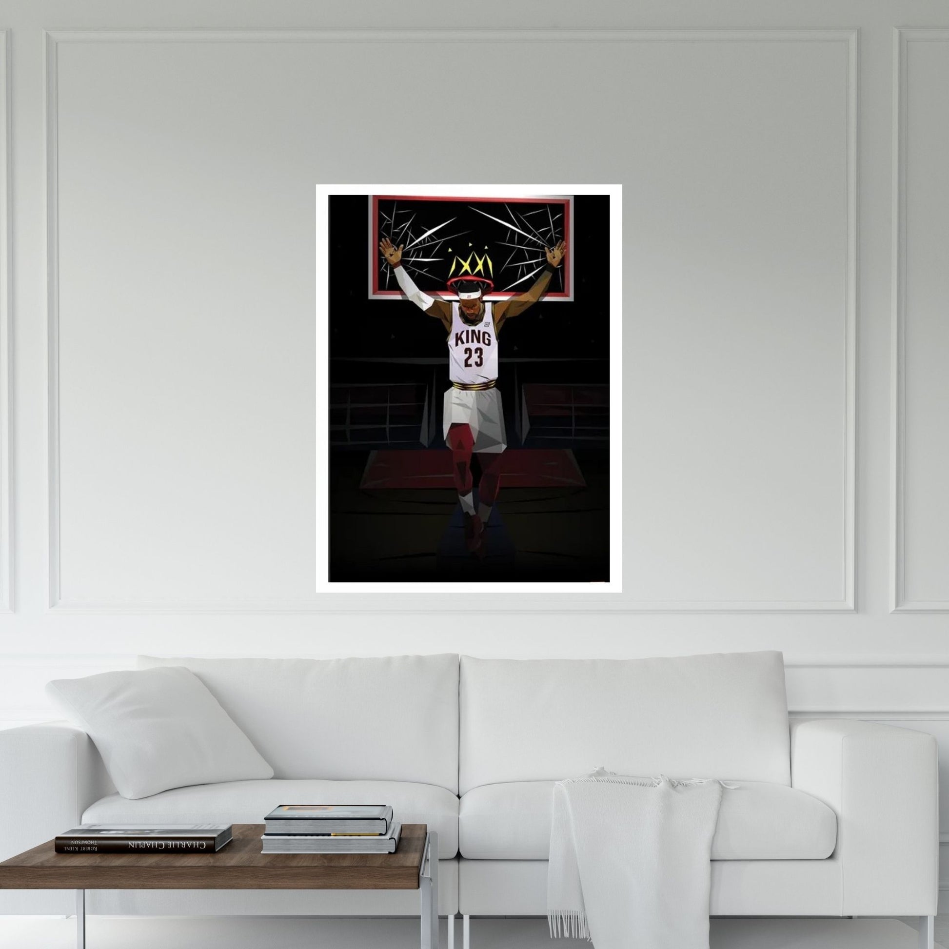 King James Canvas Wall Art - Y Canvas