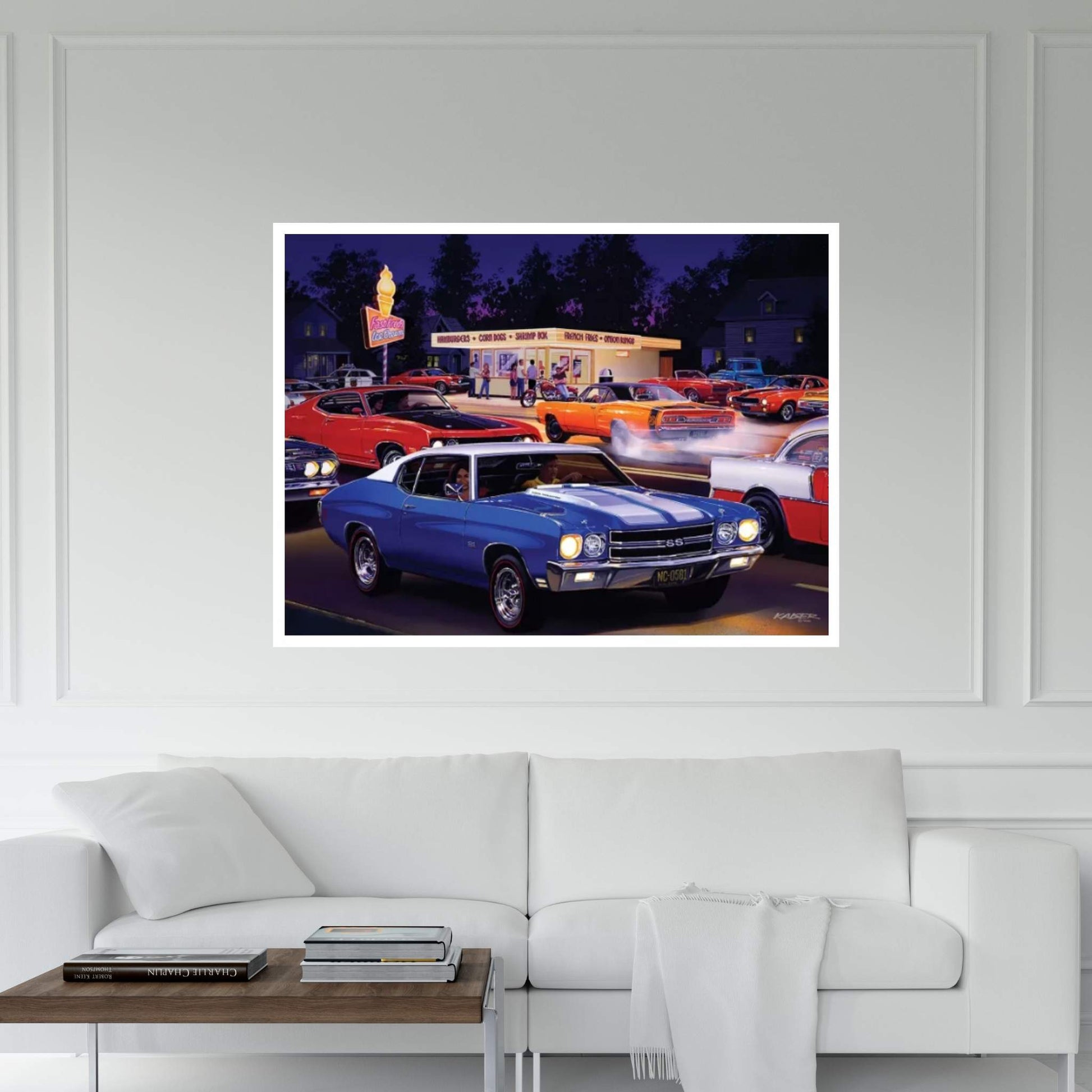 Fast Fred's Canvas Wall Art - Y Canvas