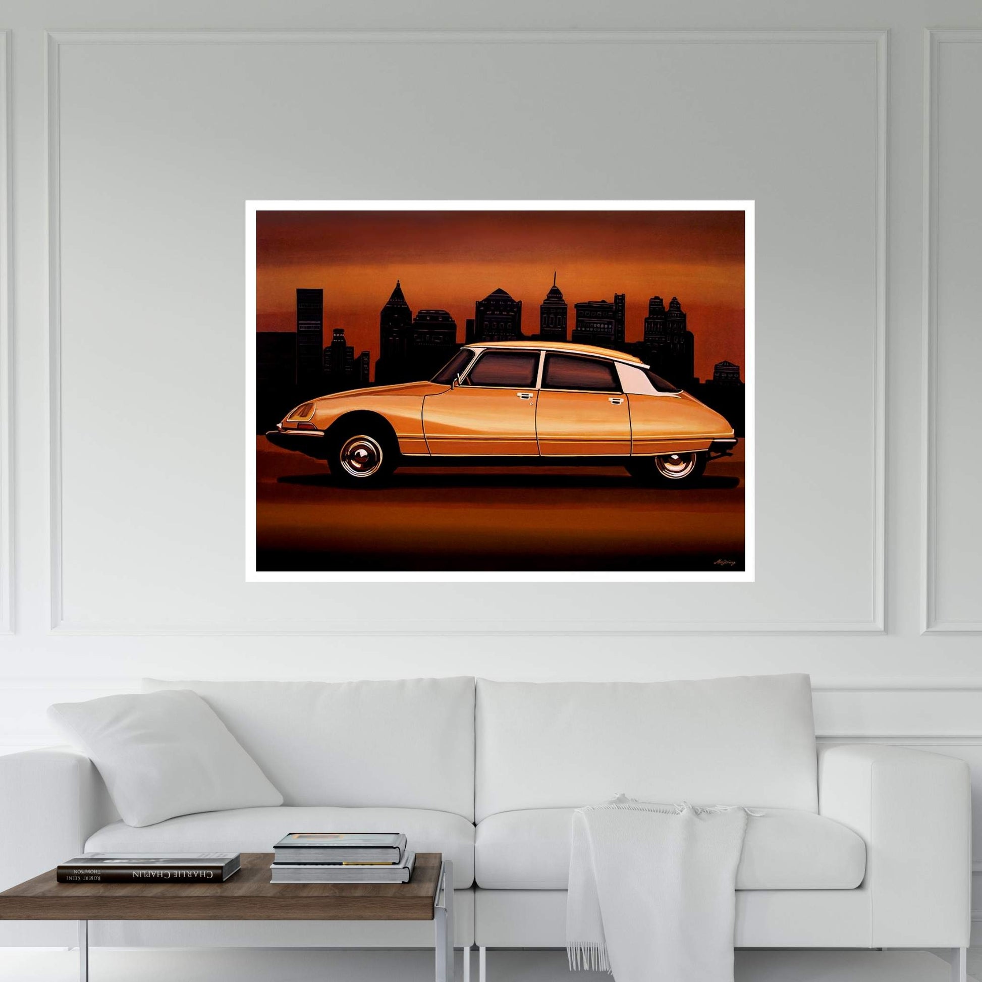 Citroen DS 1955 Canvas Wall Art - Y Canvas