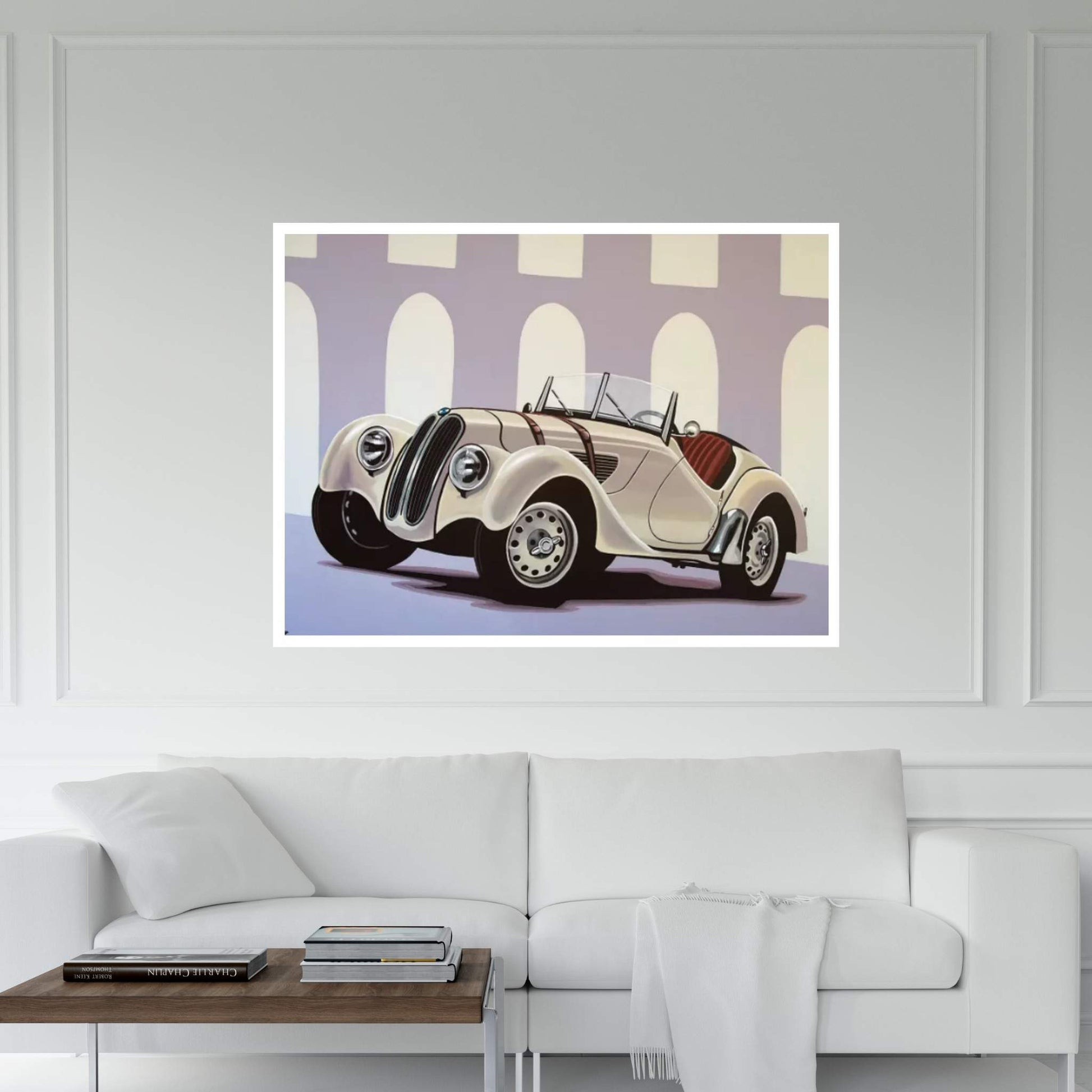 BMW 328 Roadster 1936 Canvas Wall Art - Y Canvas