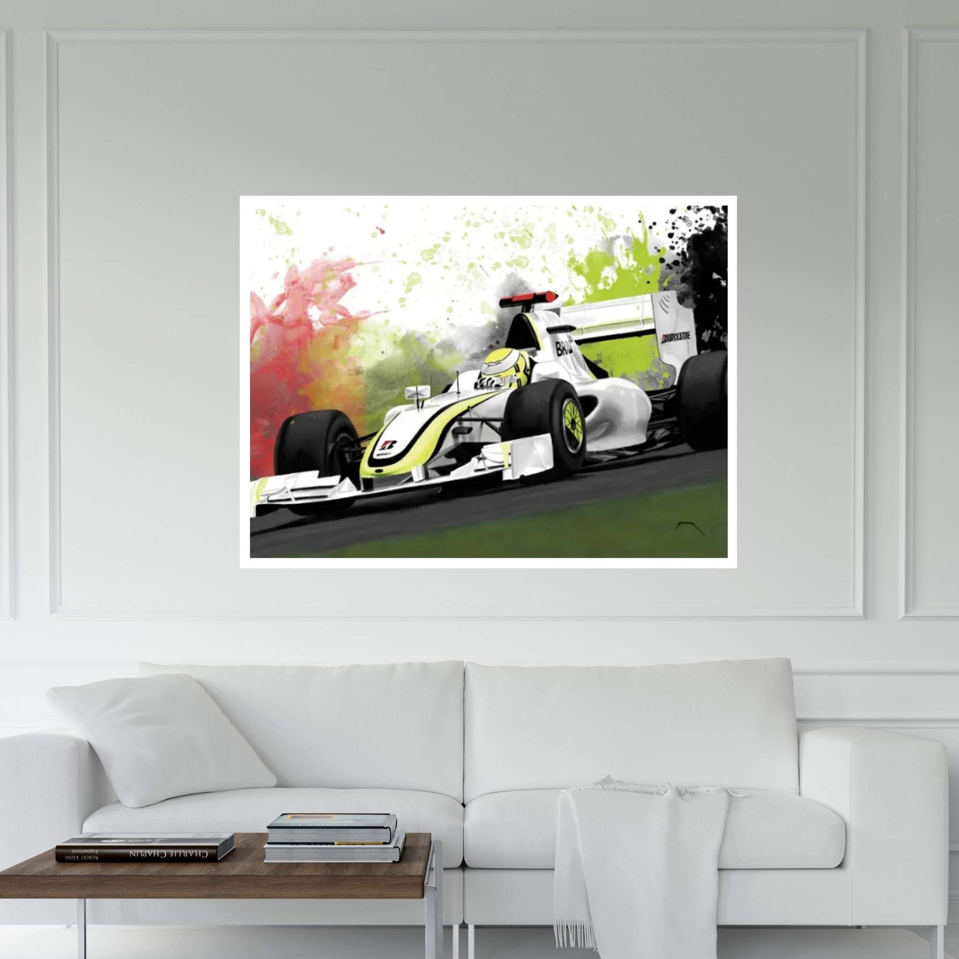 Button Canvas Wall Art - Y Canvas