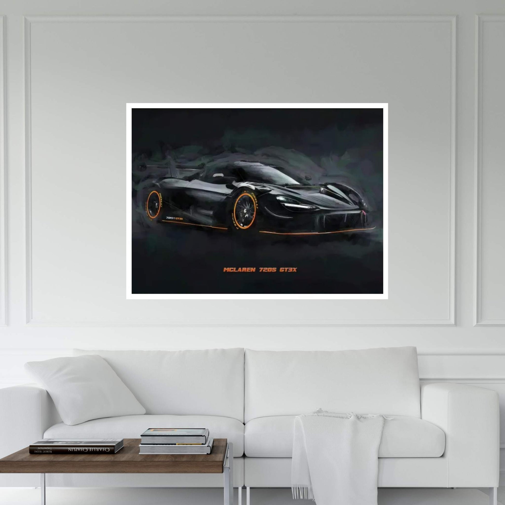 McLaren 720S GT3X In Watercolor - Y Canvas