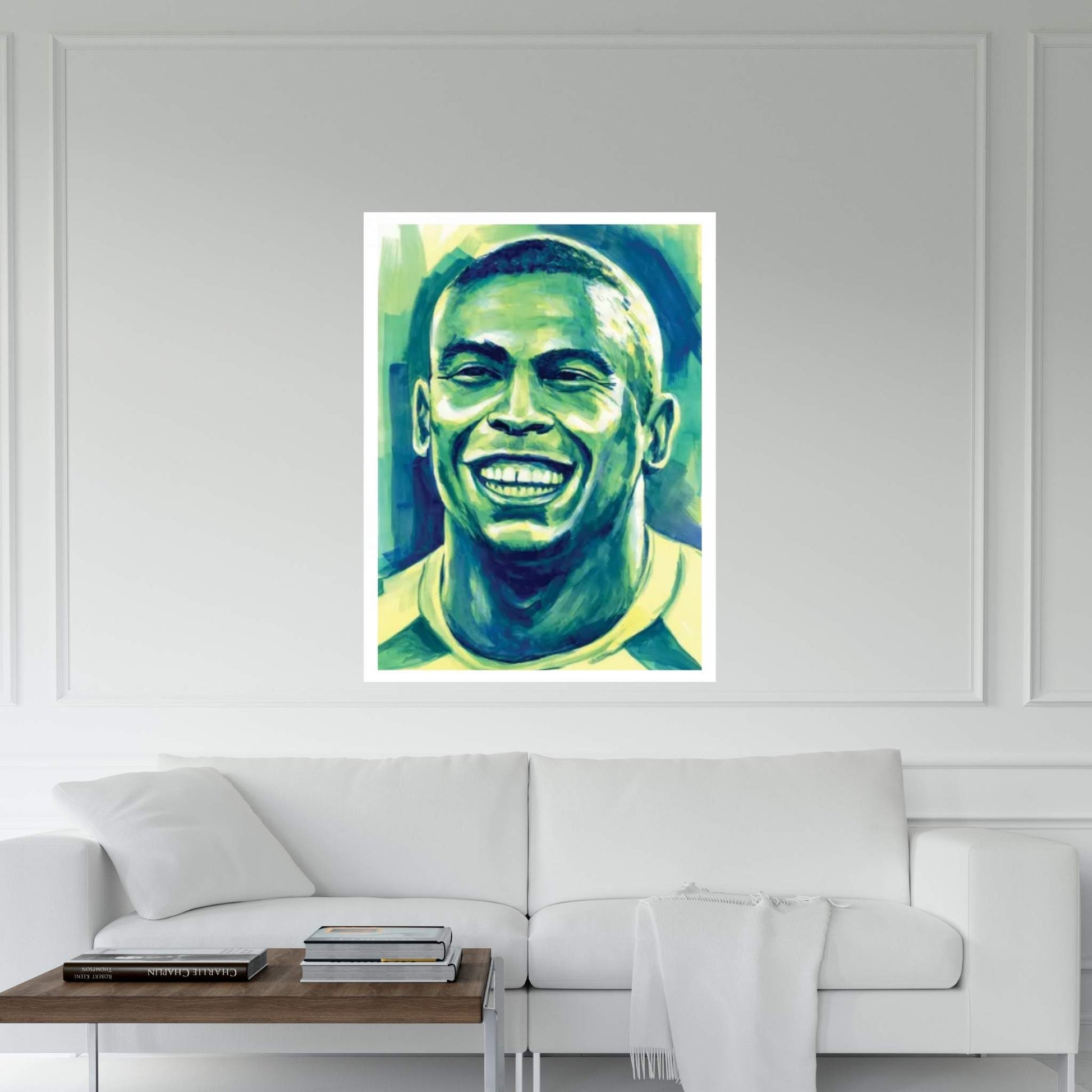 Ronaldo - 2002 Fifa World Cup Winner Canvas Wall Art - Y Canvas