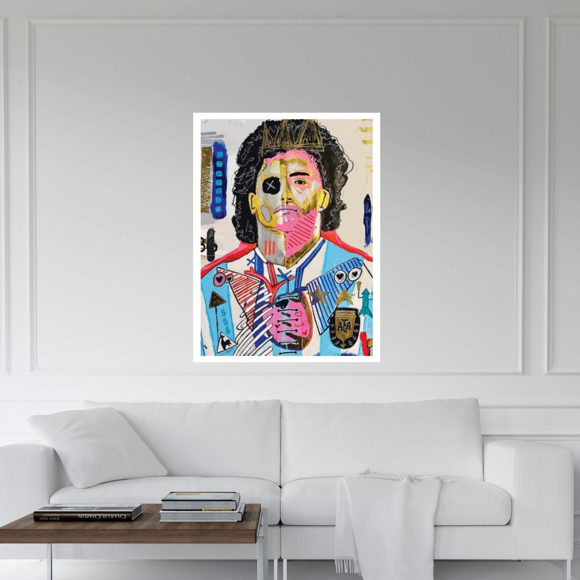 D10S NewsPaper Canvas Wall Art - Y Canvas