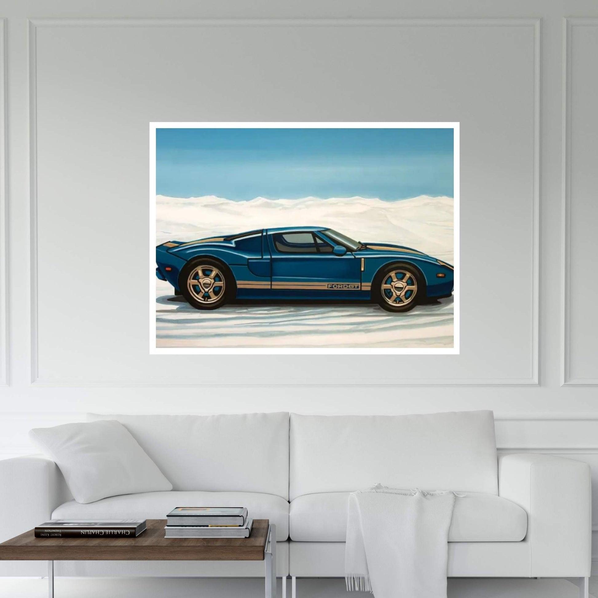 Ford Gt 2005 Canvas Wall Art - Y Canvas