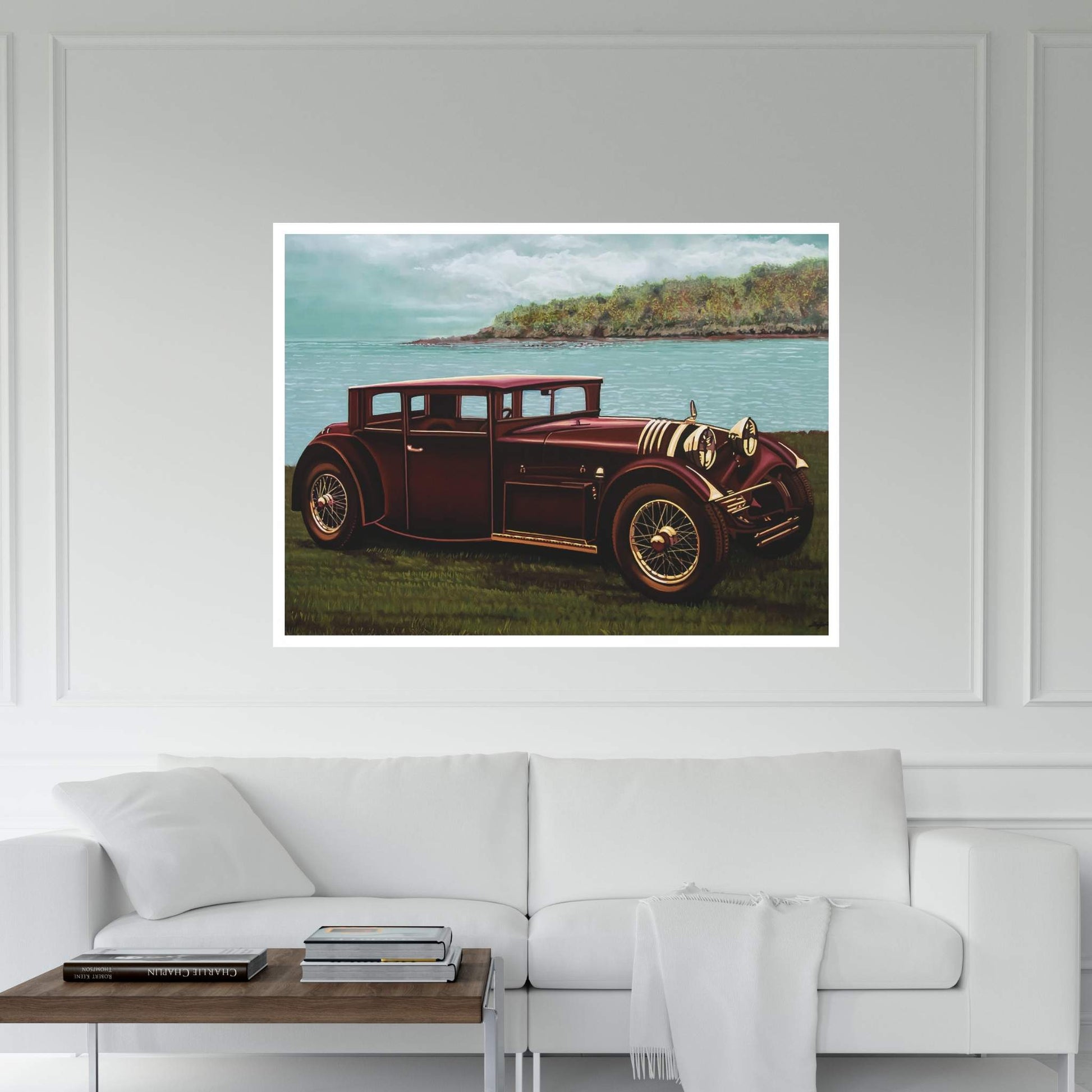 Voisin C20 Mylord Demi-Berline 1931 Canvas Wall Art - Y Canvas