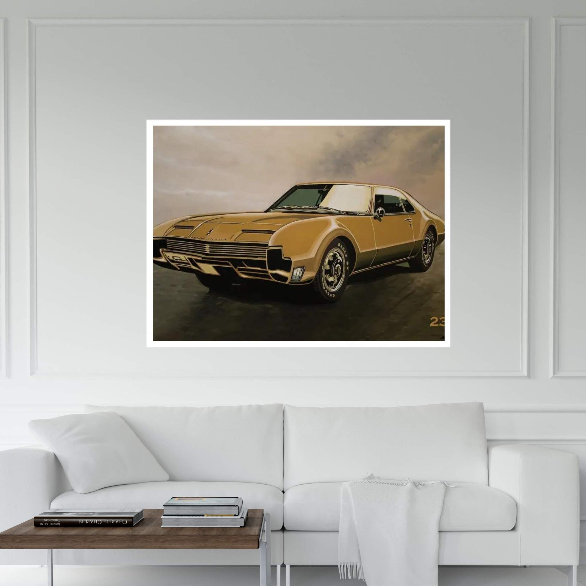 Oldsmobile Toronado 1969 Canvas Wall Art - Y Canvas