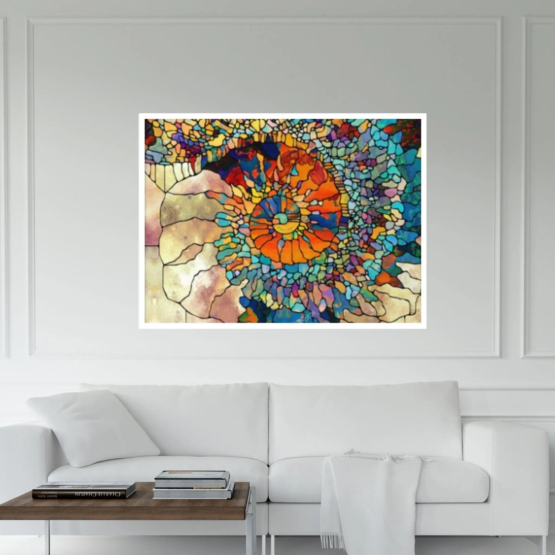 Large Lux Abstract Printing Canvas Print Wall Art, Wall Art Decoration, Christmas Gift - Y Canvas