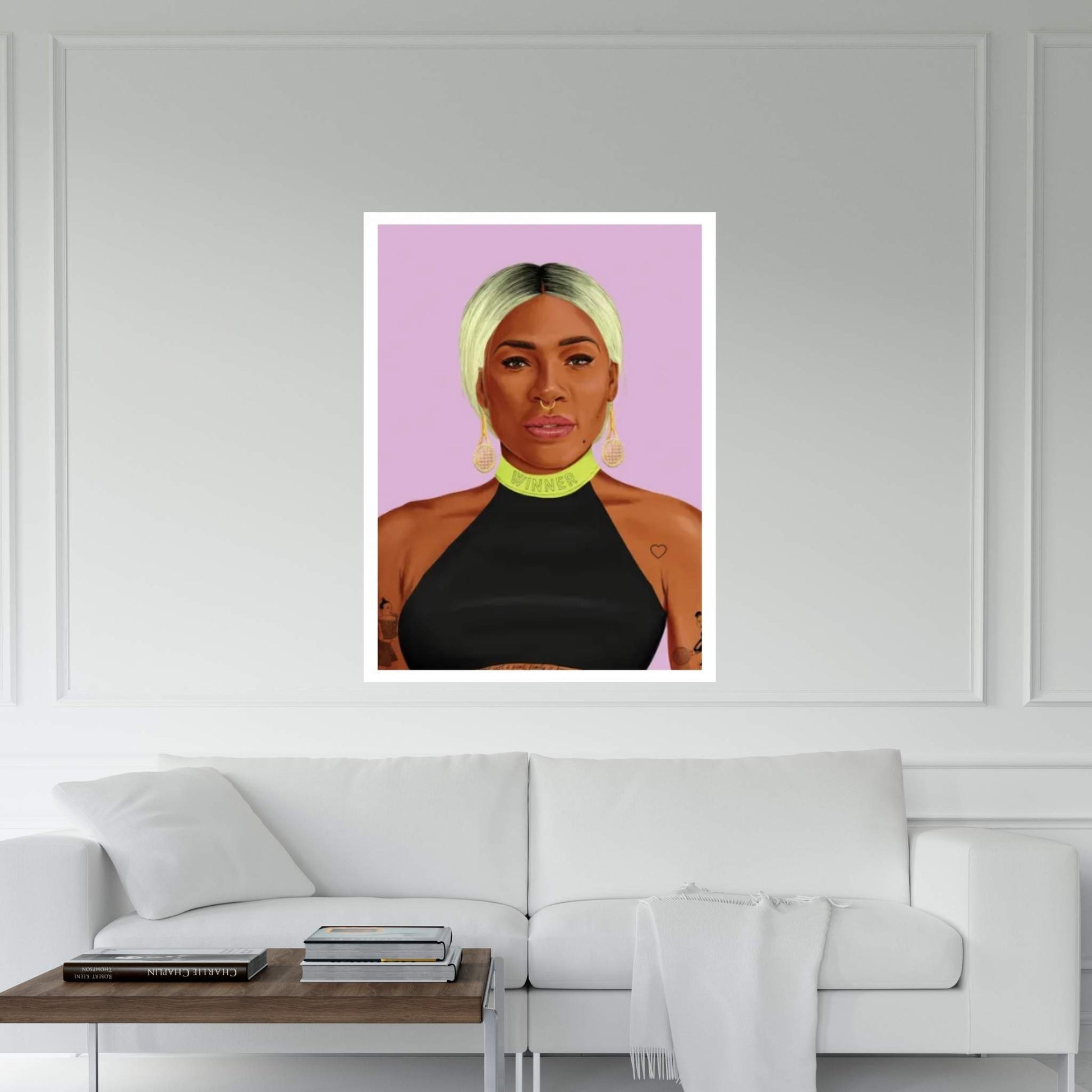 Serena Williams Canvas Wall Art - Y Canvas