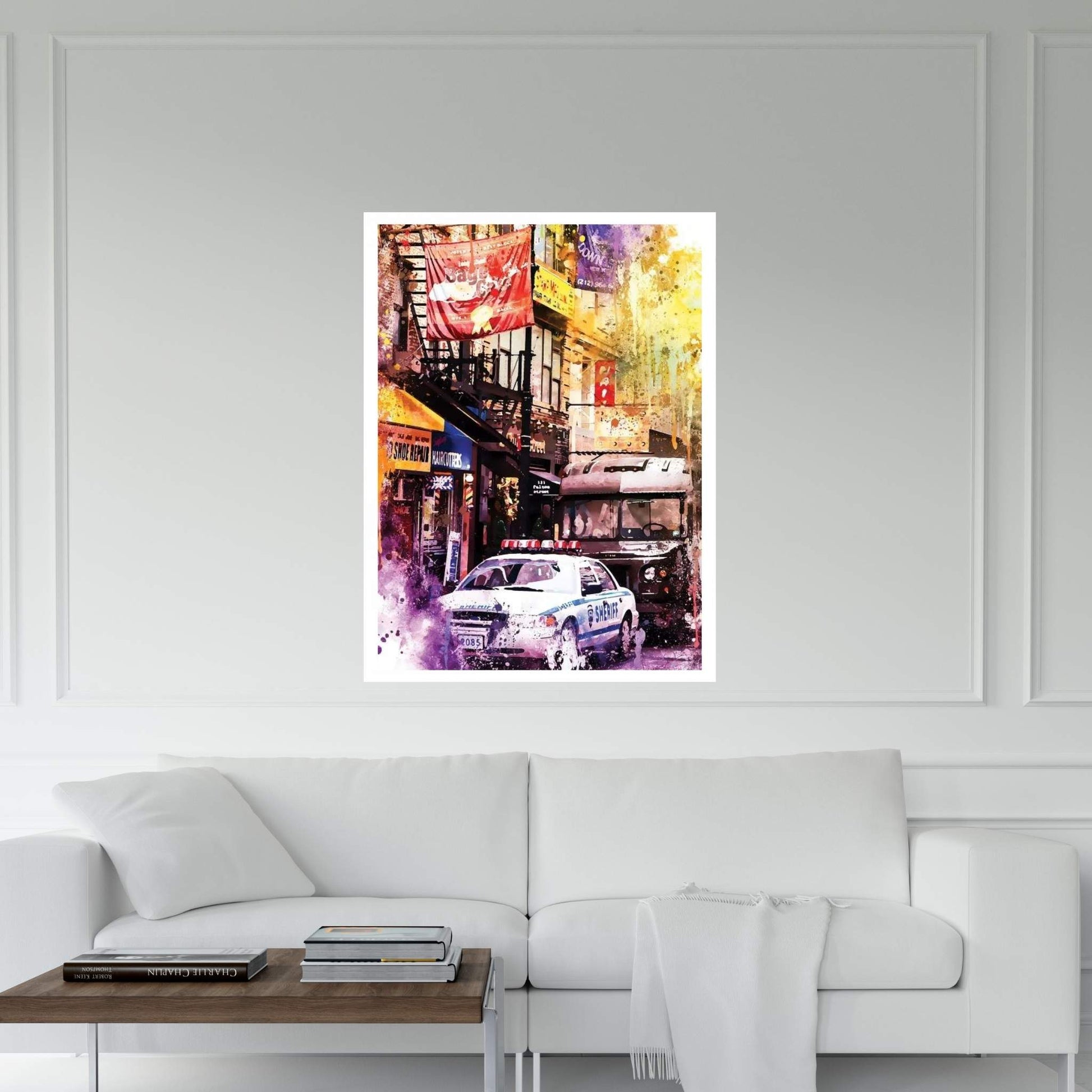 Sheriff Canvas Wall Art - Y Canvas