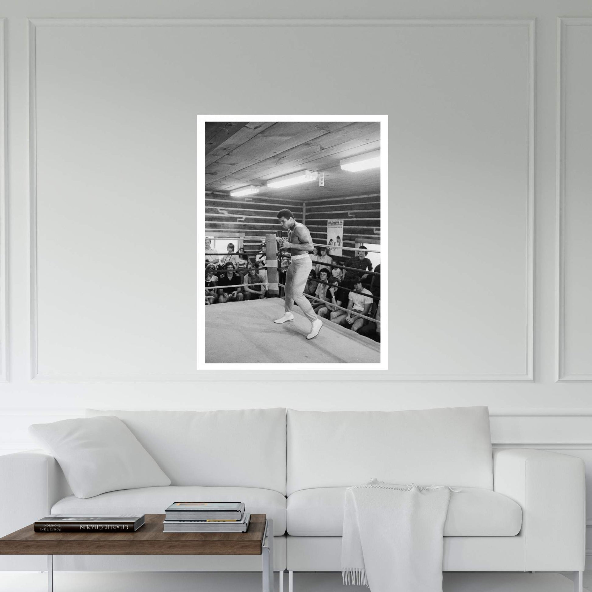 In-Ring Movement At Deer Lake III (Rumble In The Jungle™ Training Camp) Canvas Wall Art - Y Canvas