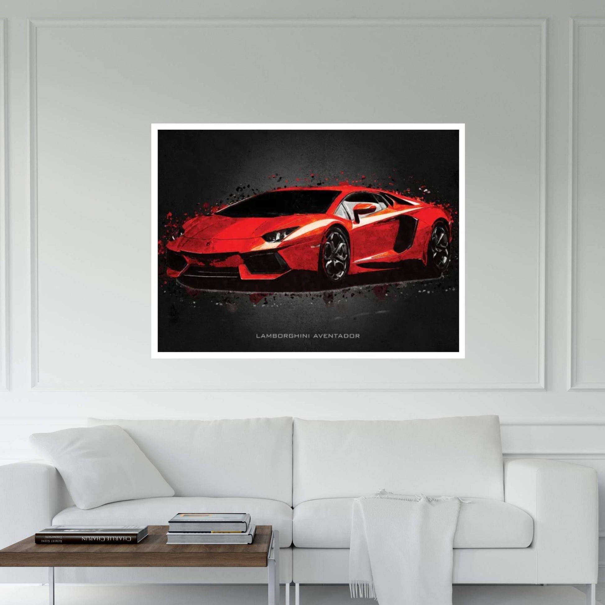 Lamborghini Aventador Canvas Wall Art - Y Canvas