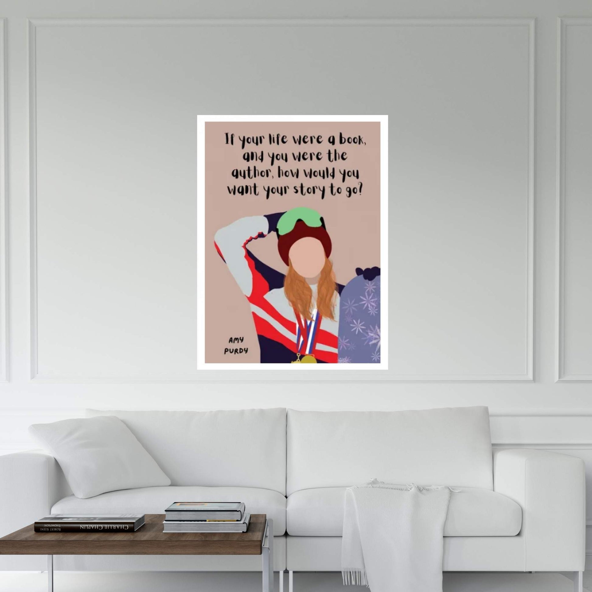 Amy Purdy Quote Canvas Wall Art - Y Canvas