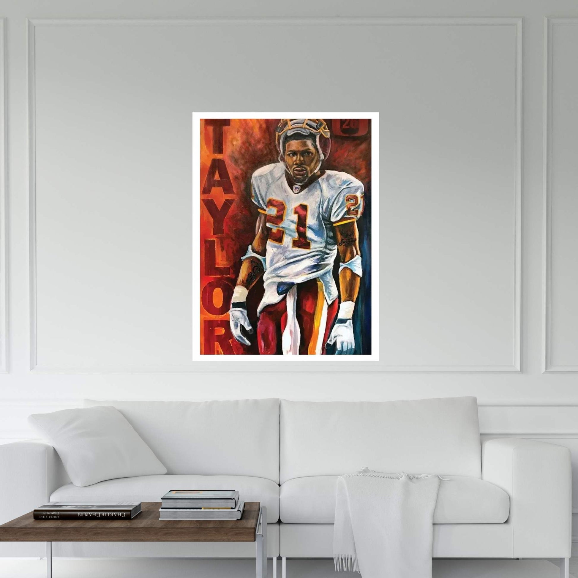 Sean Taylor Canvas Wall Art - Y Canvas