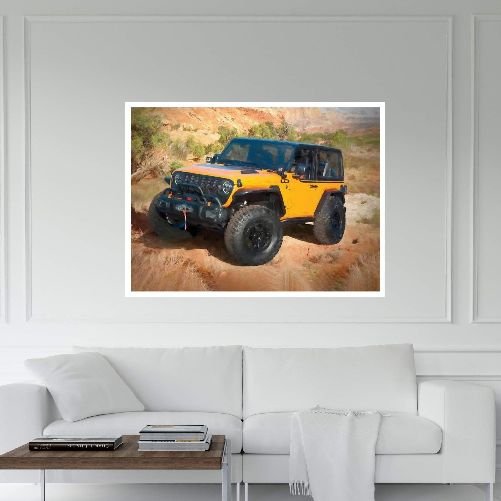 Jeep Canvas Wall Art - Y Canvas
