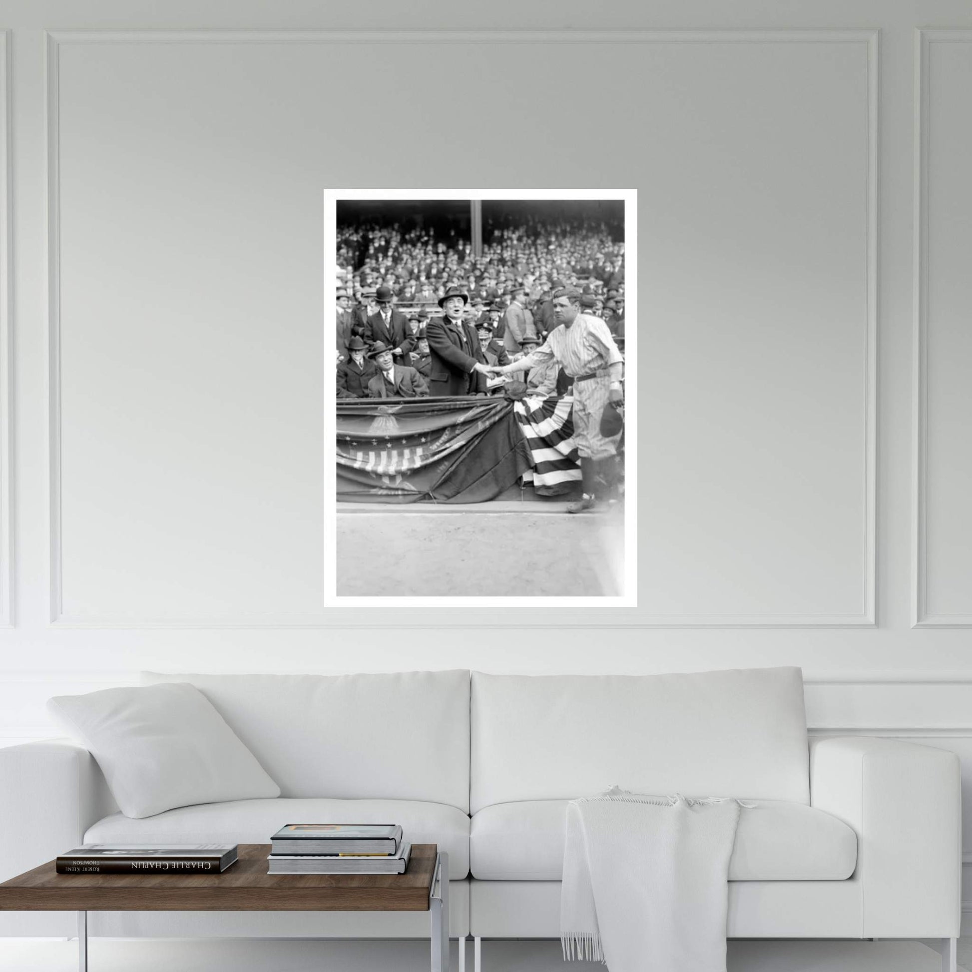George H. Ruth Canvas Wall Art - Y Canvas