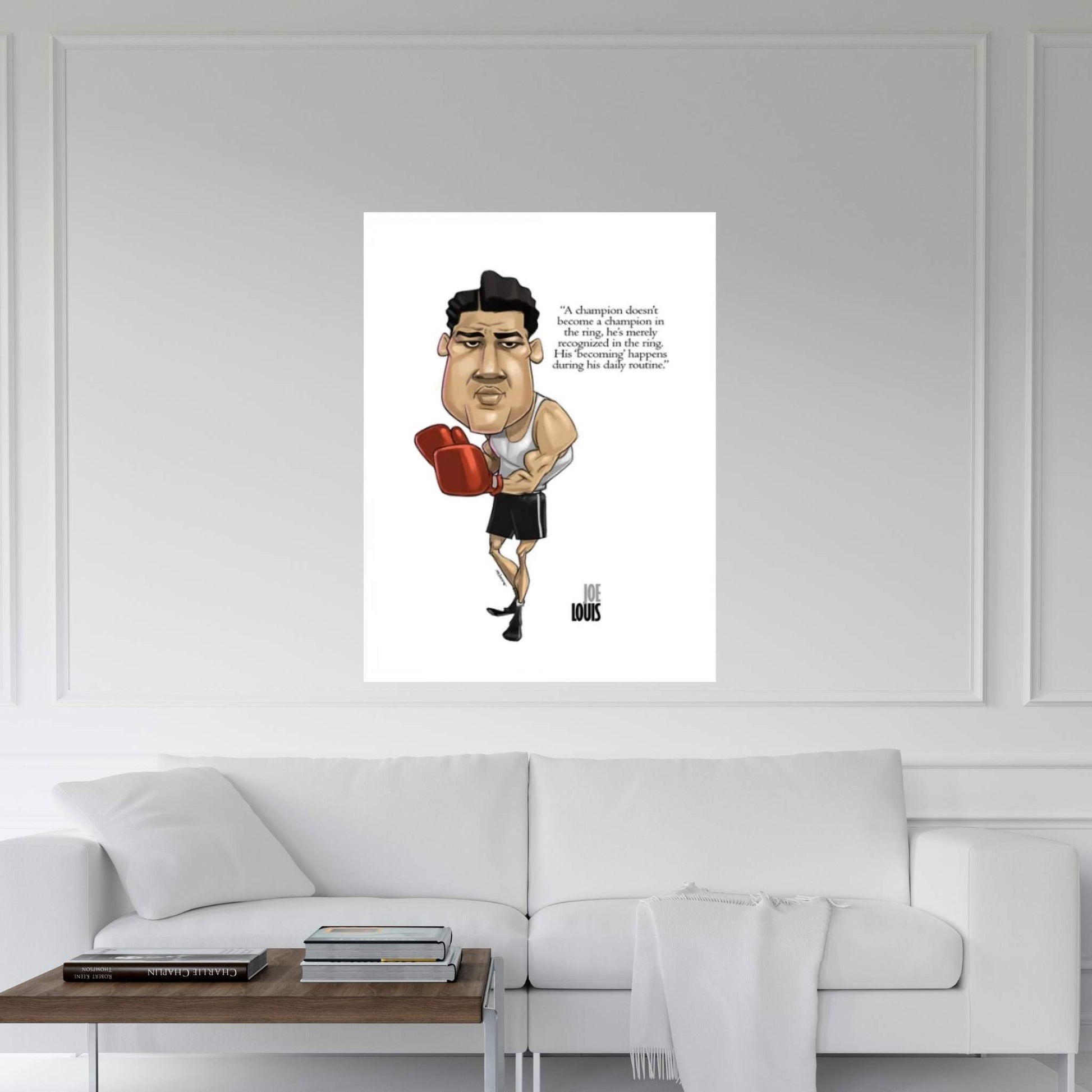 Joe Louis Canvas Wall Art - Y Canvas