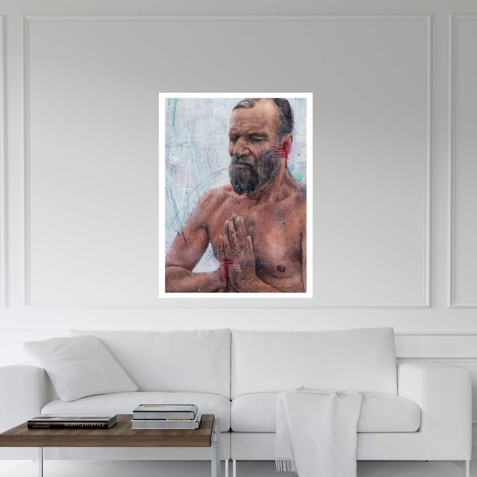Iceman Wim Hof Canvas Wall Art - Y Canvas