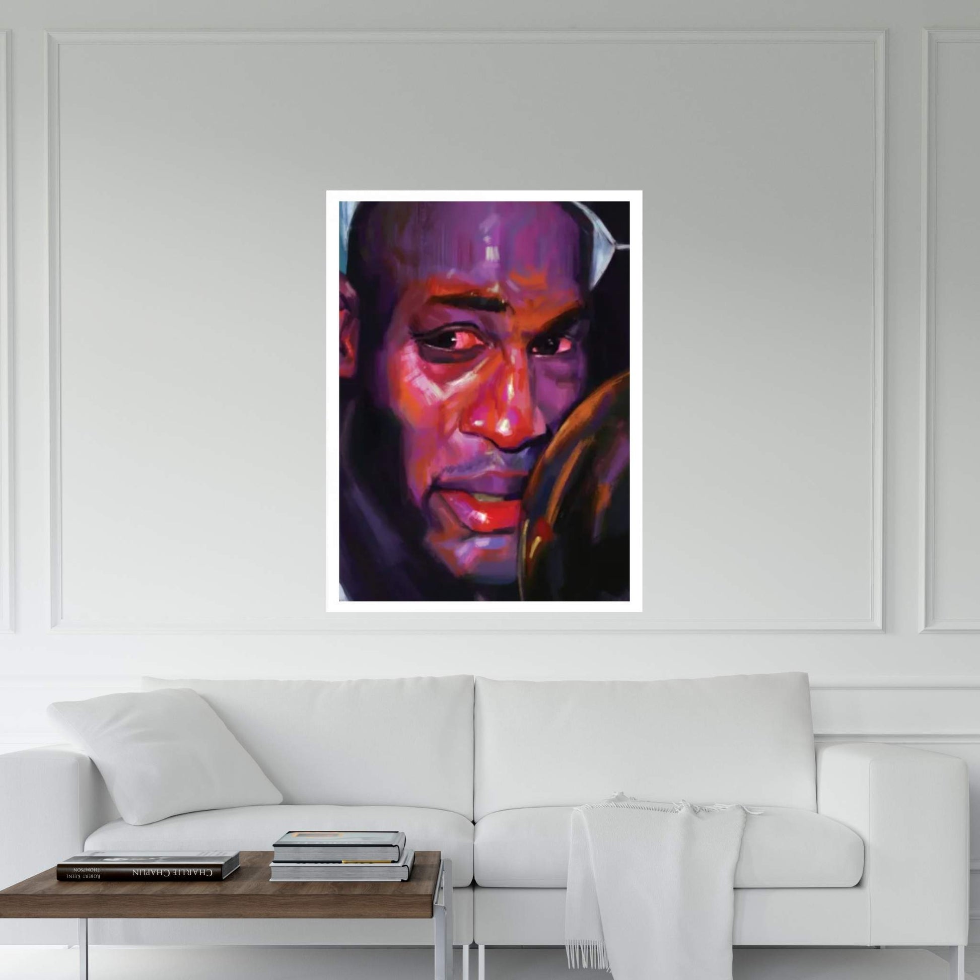 Michael Jordan Canvas Wall Art - Y Canvas