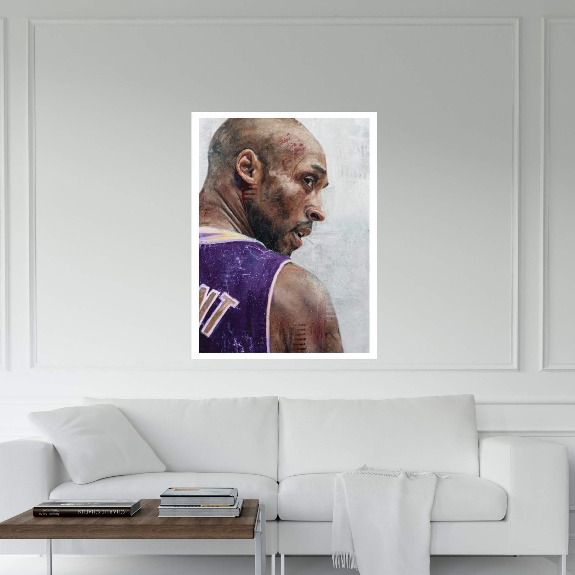 Kobe Canvas Wall Art - Y Canvas