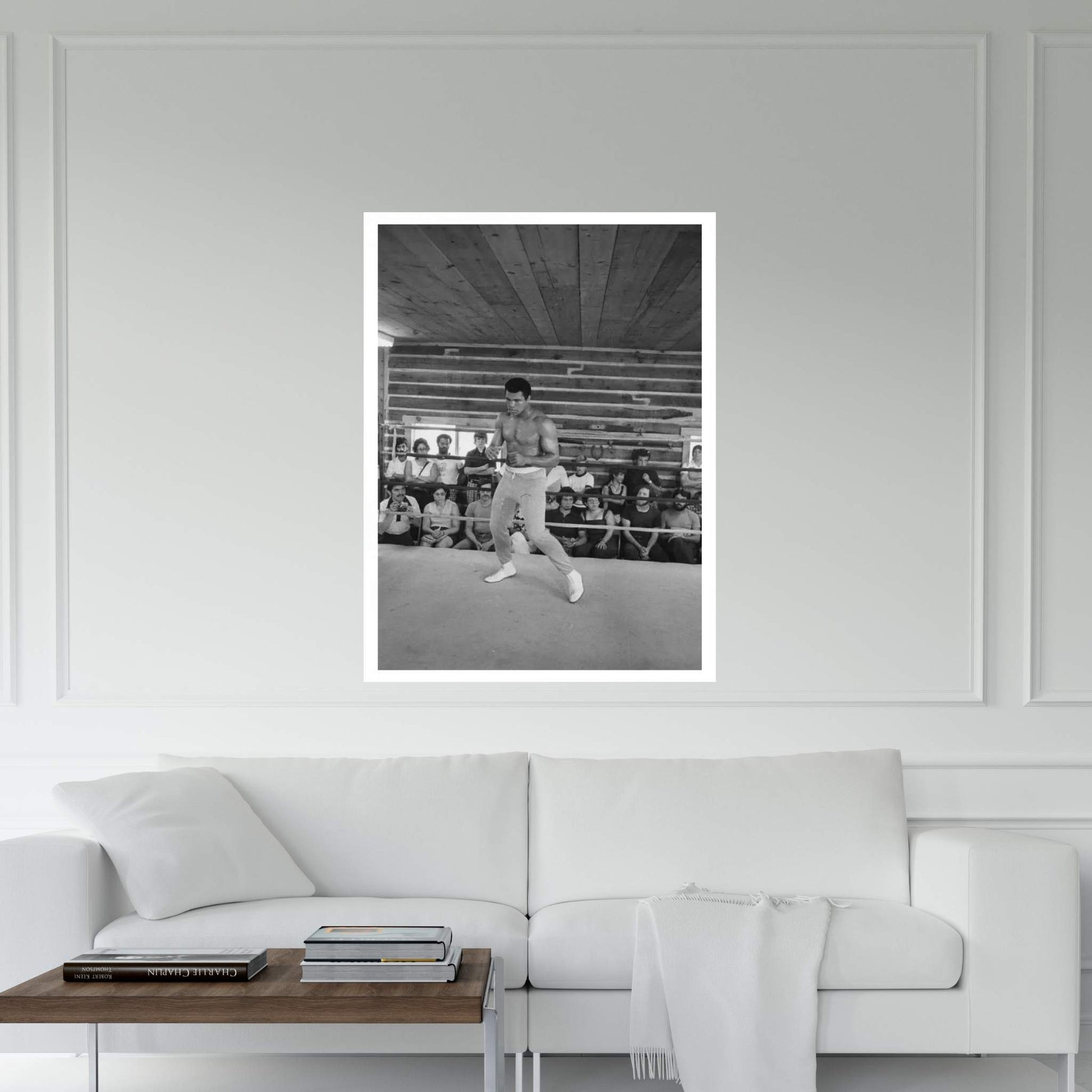 In-Ring Movement At Deer Lake I (Rumble In The Jungle™ Training Camp) Canvas Wall Art - Y Canvas