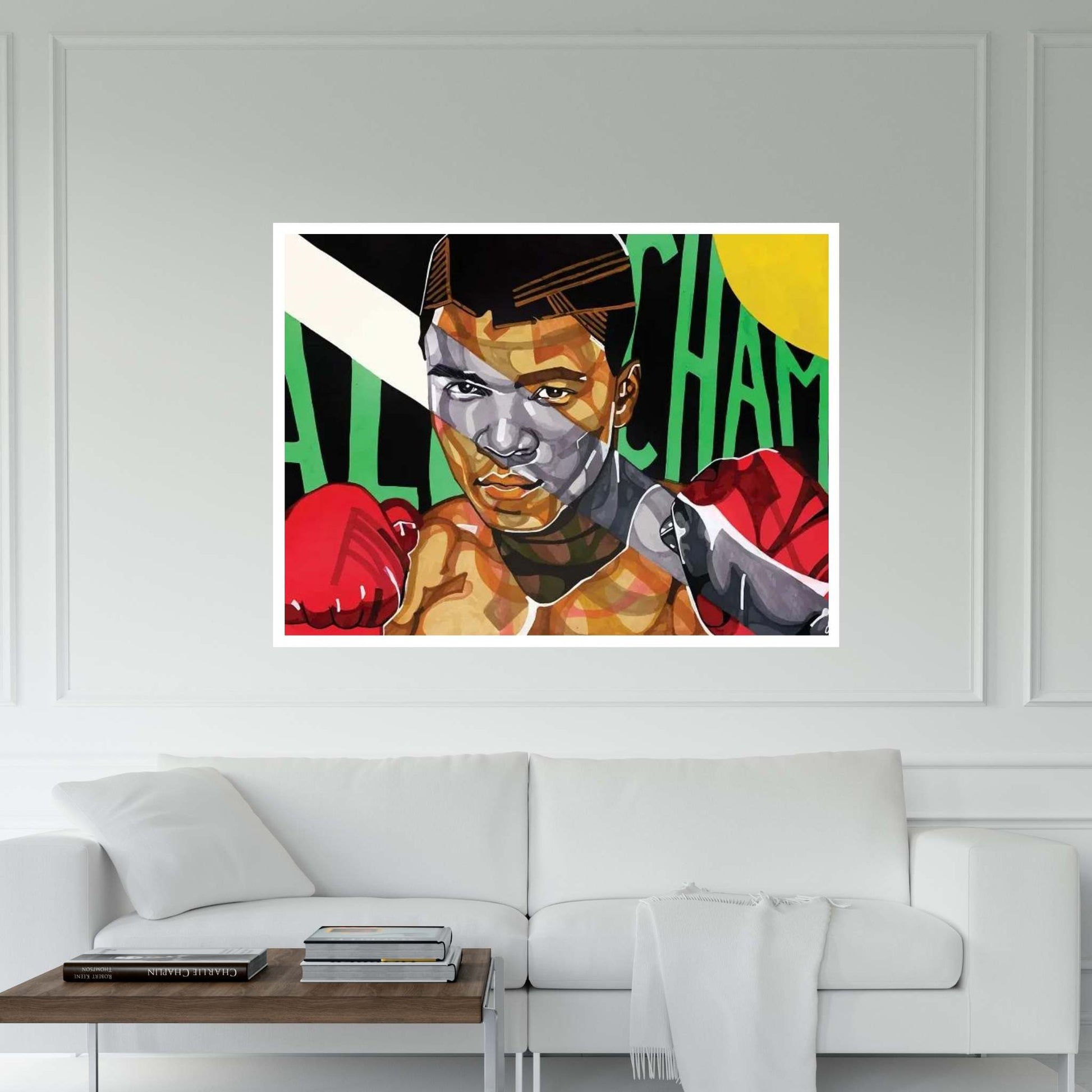 Ali Canvas Wall Art - Y Canvas
