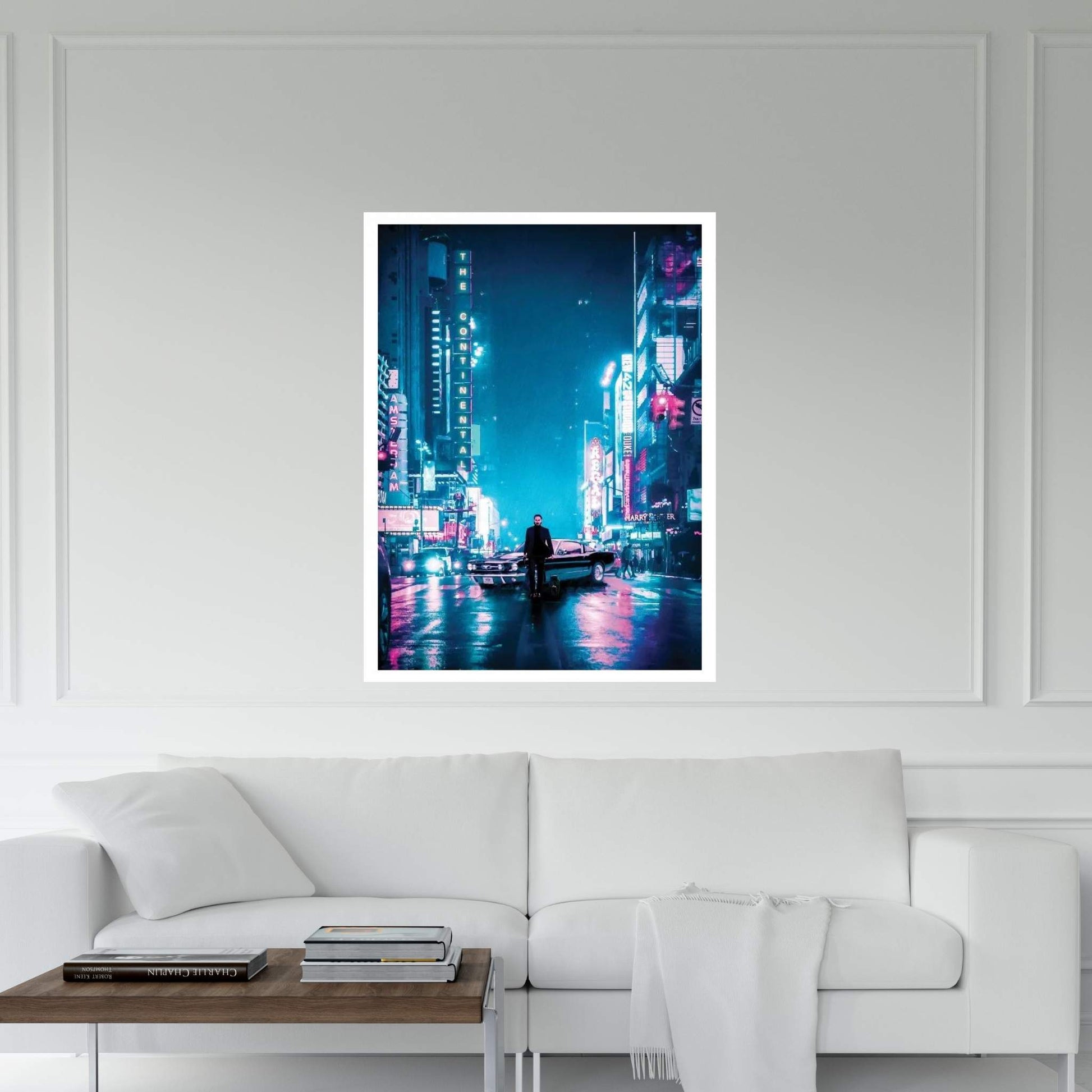 John Wick The Continental Canvas Wall Art - Y Canvas