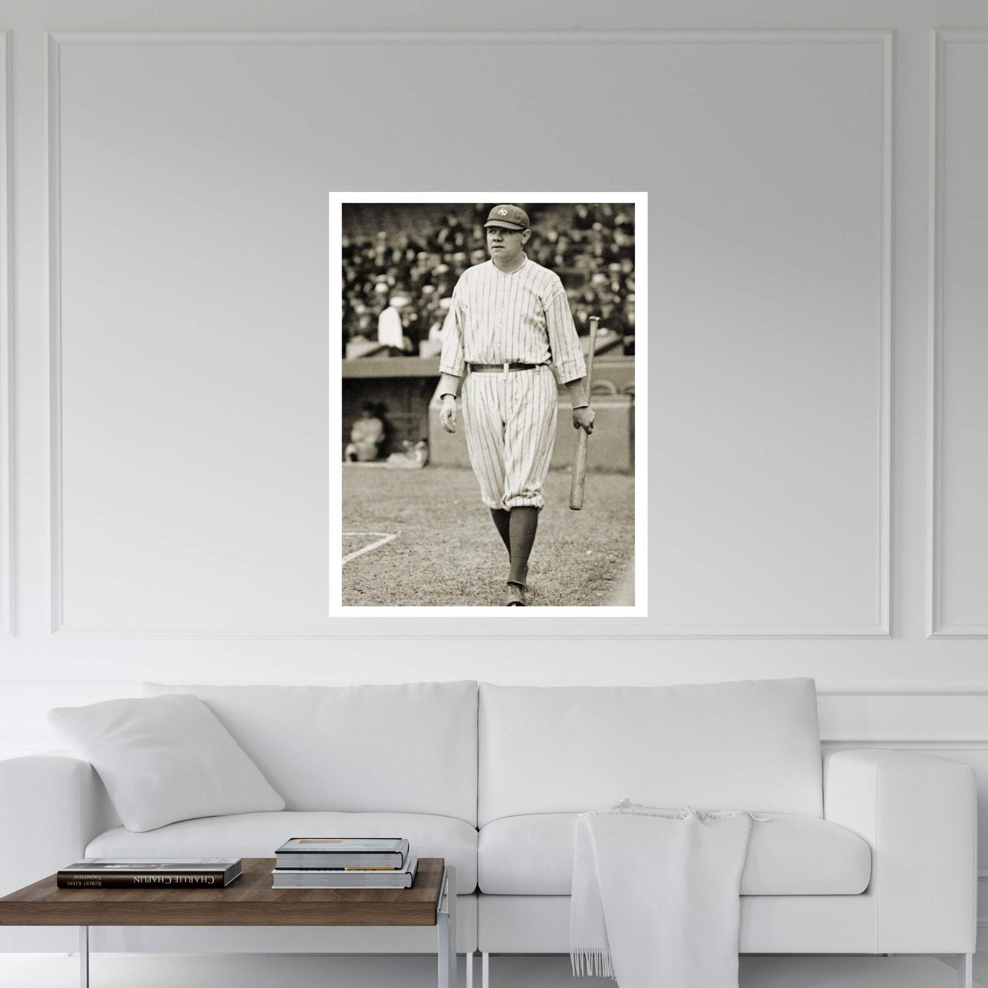George H. Ruth Canvas Wall Art - Y Canvas