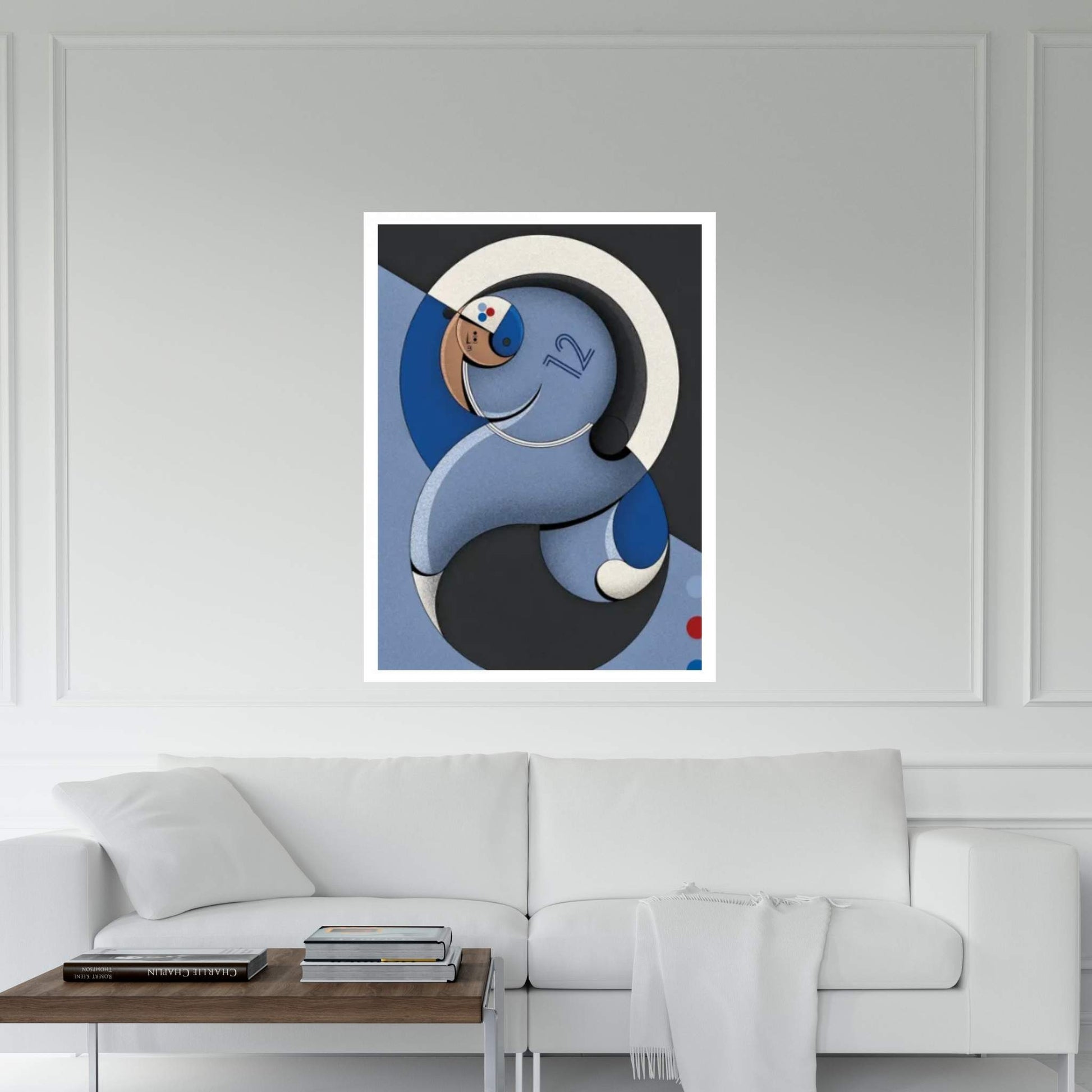 Robbie Canvas Wall Art - Y Canvas