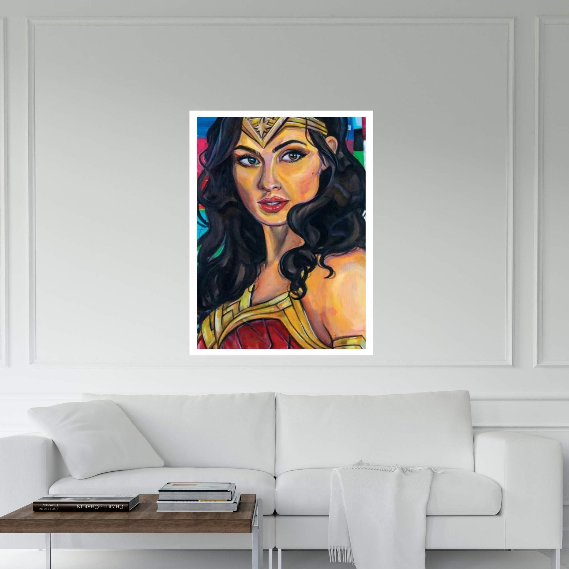 Wonder Woman Canvas Wall Art - Y Canvas