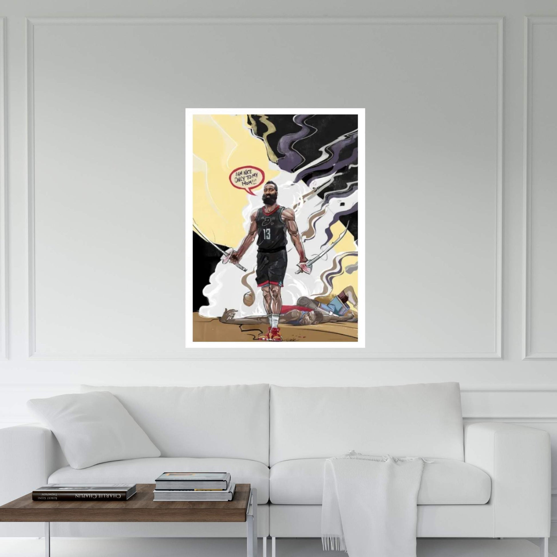 Beard Canvas Wall Art - Y Canvas