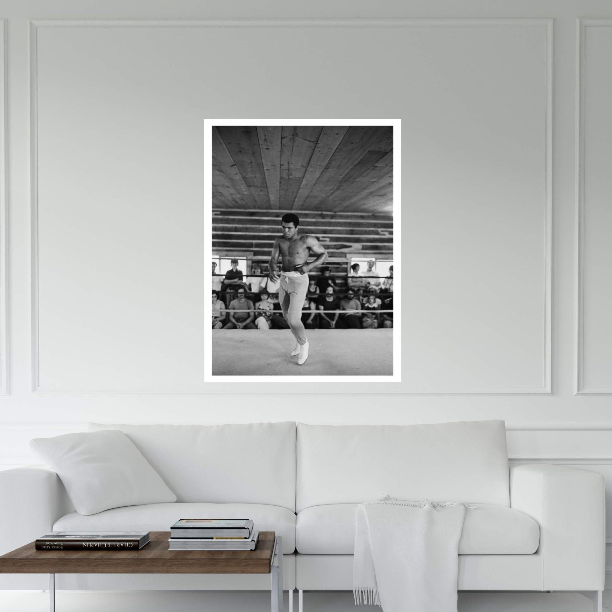 In-Ring Movement At Deer Lake II (Rumble In The Jungle™ Training Camp) Canvas Wall Art - Y Canvas
